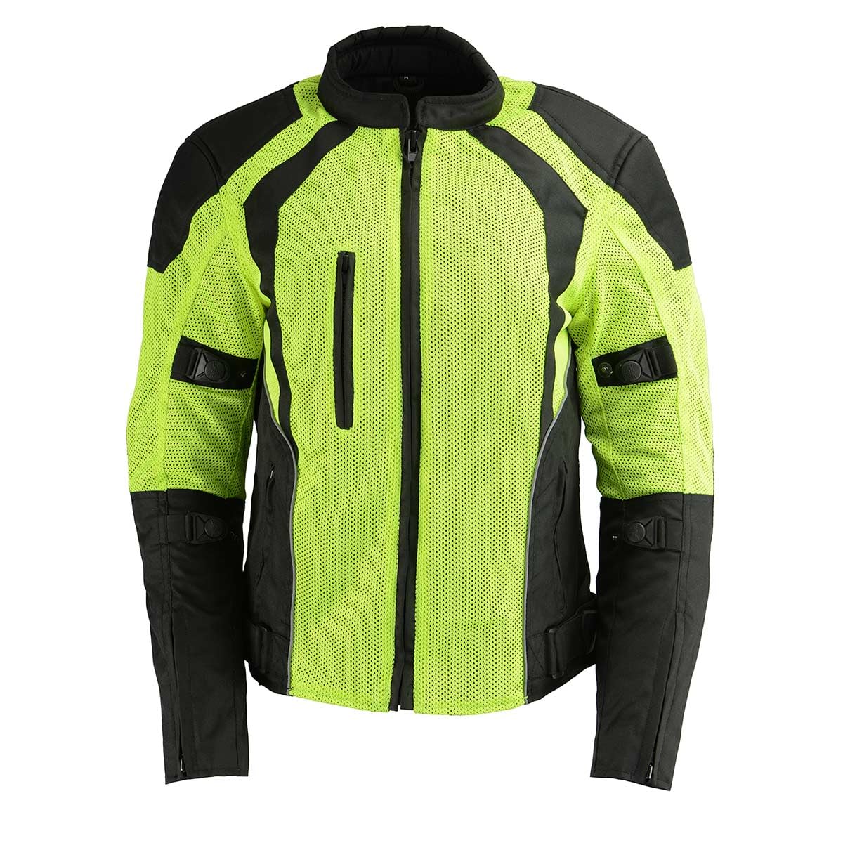 Milwaukee Leather Women's Textile Classic Crossover Motorcycle Riders Jacket - All Year Wear - Medium - Medium