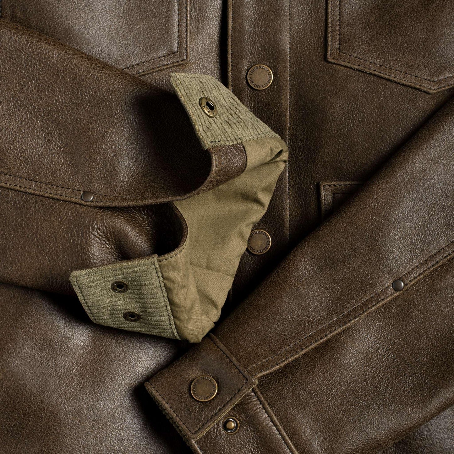 Men's Premium Trucker Leather Jacket| Cowboy Style Real Leather Trucker Jacket