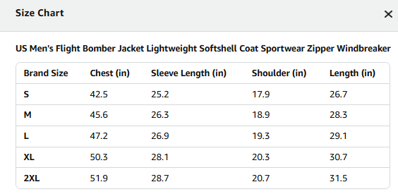 Lavnis Men's Flight Bomber Jacket Lightweight Softshell Coat Sportwear Zipper Windbreaker Khaki XL