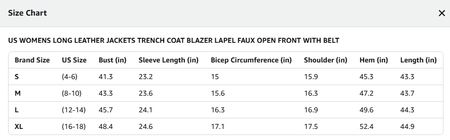 Trendy Queen Womens Brown Long Leather Jackets Trench Dress Pea Coats Peacoat Winter Fall Blazer Suit 2026 Faux Ladies Breasted Casual Warm Waterproof Outfits Clothes Clothing Oversized XL