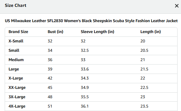 Milwaukee Leather SFL2830 Women's Black Sheepskin Scuba Style Fashion Leather Jacket - X-Large