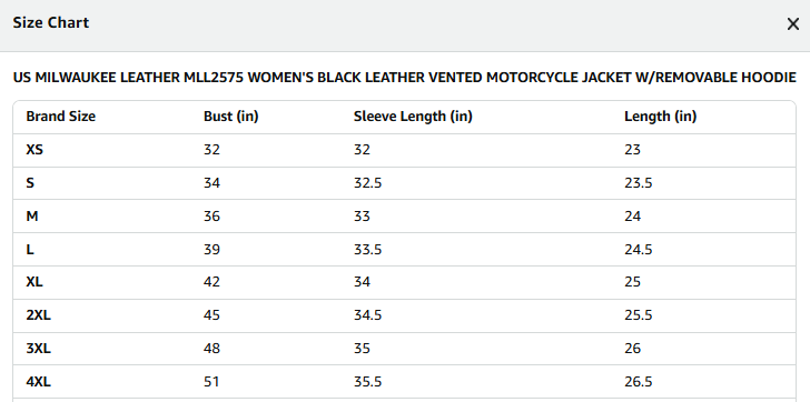 Milwaukee Leather Women's Galactica Black Hooded Leather Jacket, MLL2575 - Medium
