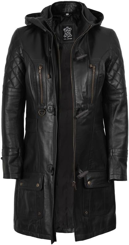 Blingsoul Real Lambskin Leather Jacket Women | [1309254] Lsa Black, L