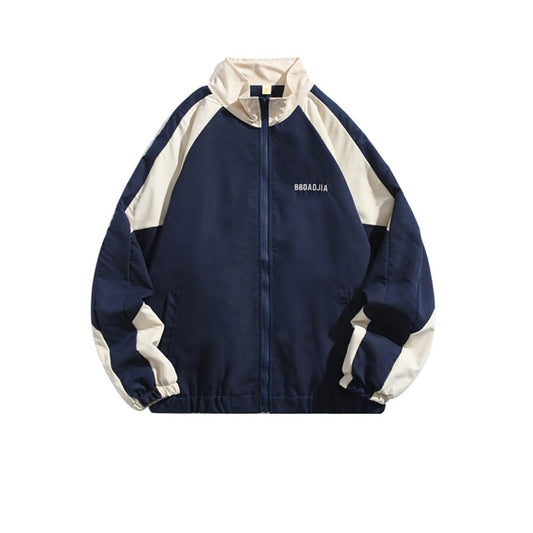 Hesaco Unisex Varsity Jacket, Letter Winter Jackets for Men and Women Streetwear Bomber Coats (US, Alpha, Large, Regular, Regular, Blue2)