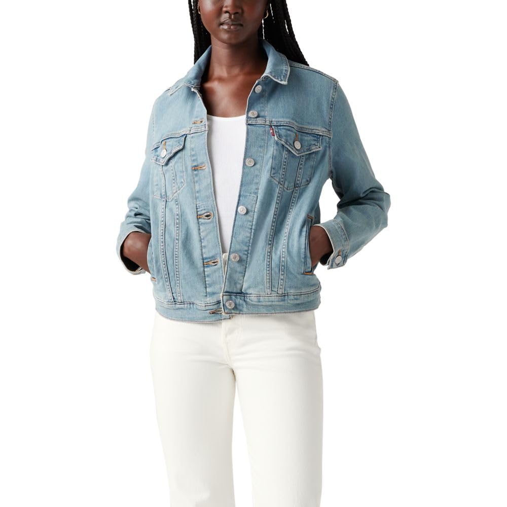 Levi's Women's Original Trucker Jacket, Jeanie, Large