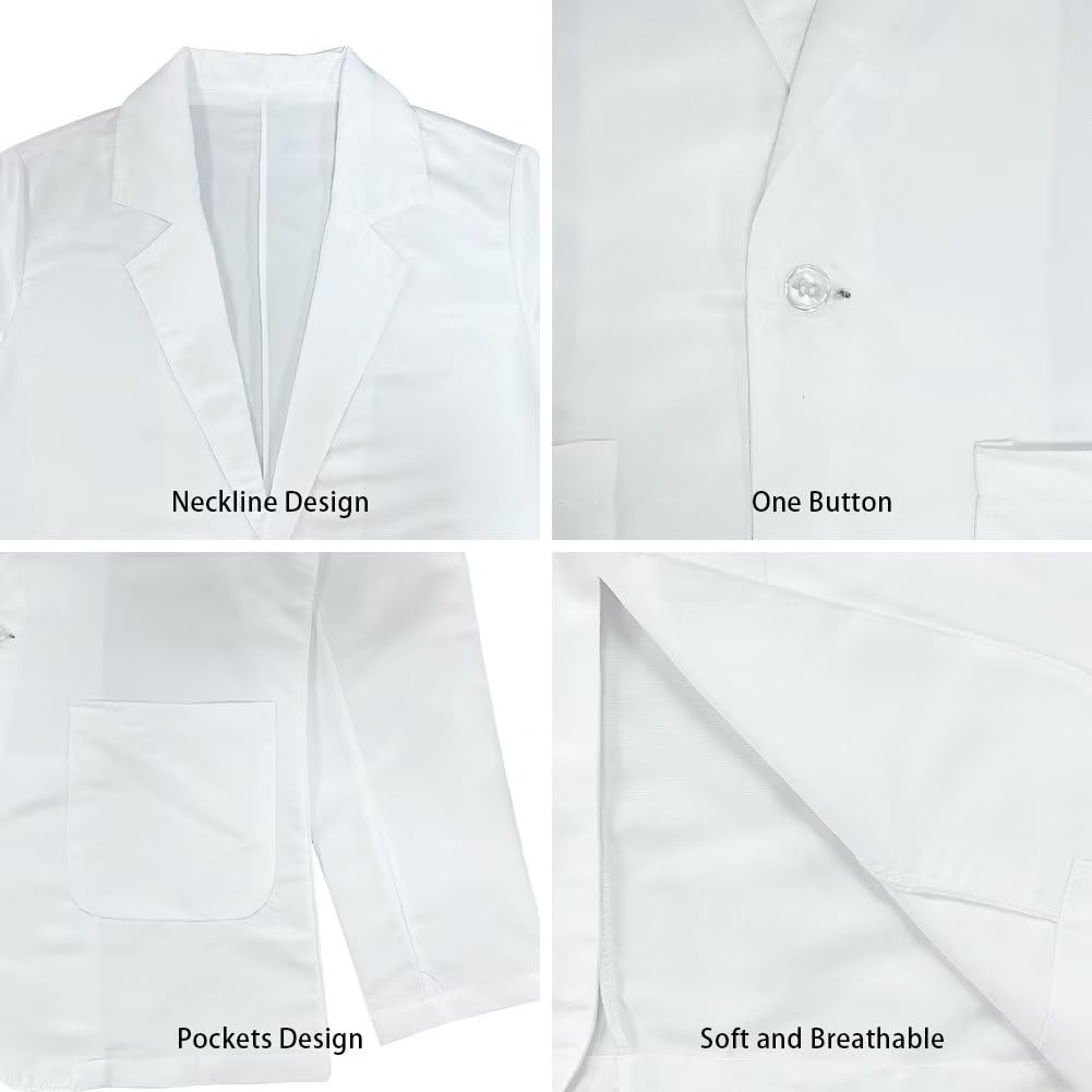 Sprowallow Snake Skin Print Men Blazer Casual Sports Coat Notched Lapel Fit One Button Jacket Suit with 2 Pockets