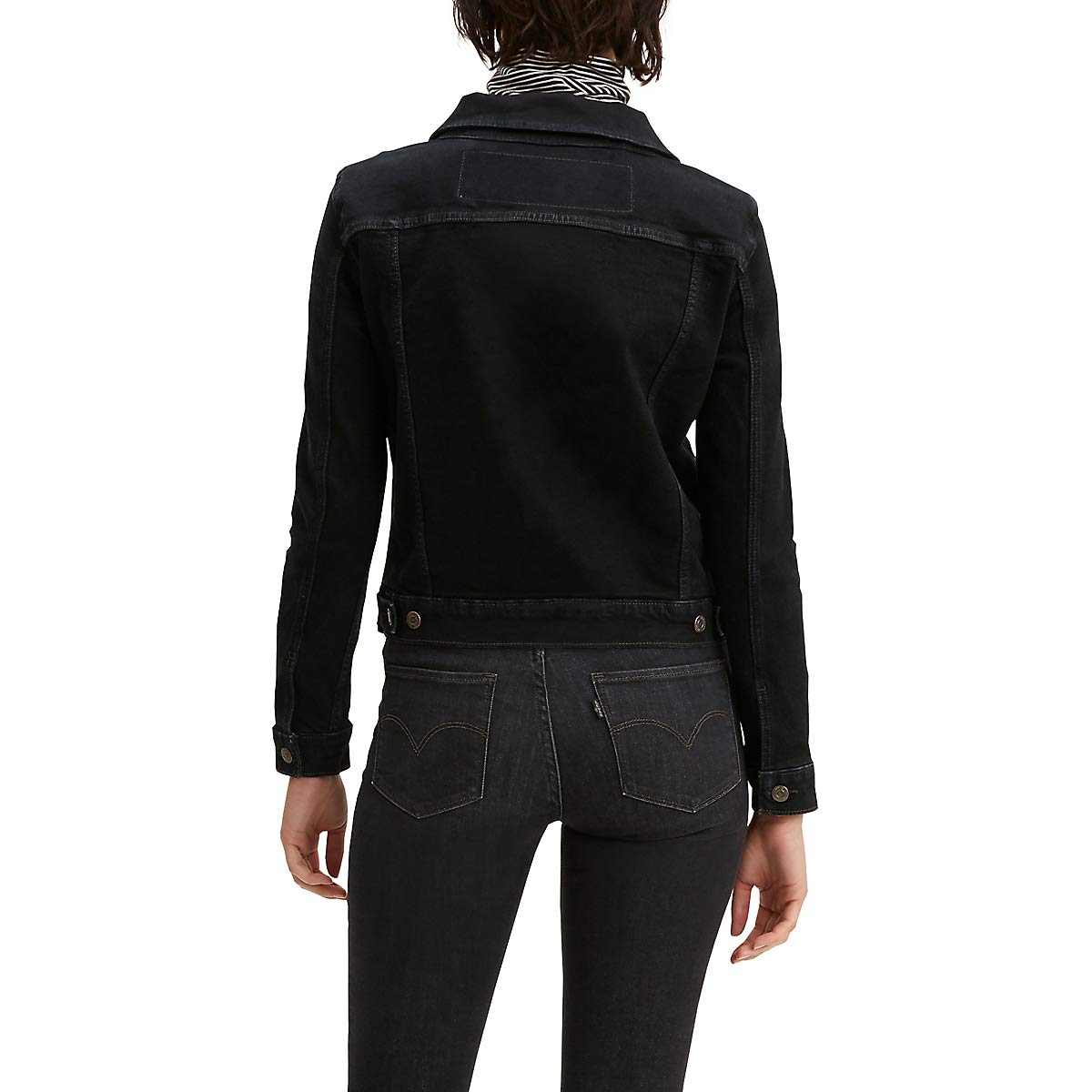 Levi's®, Women's, Original Trucker, Black Air, X-Small