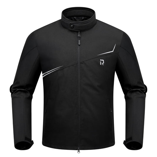 RIDEIRON Motorcycle Riding Jacket for Men, CE Certified