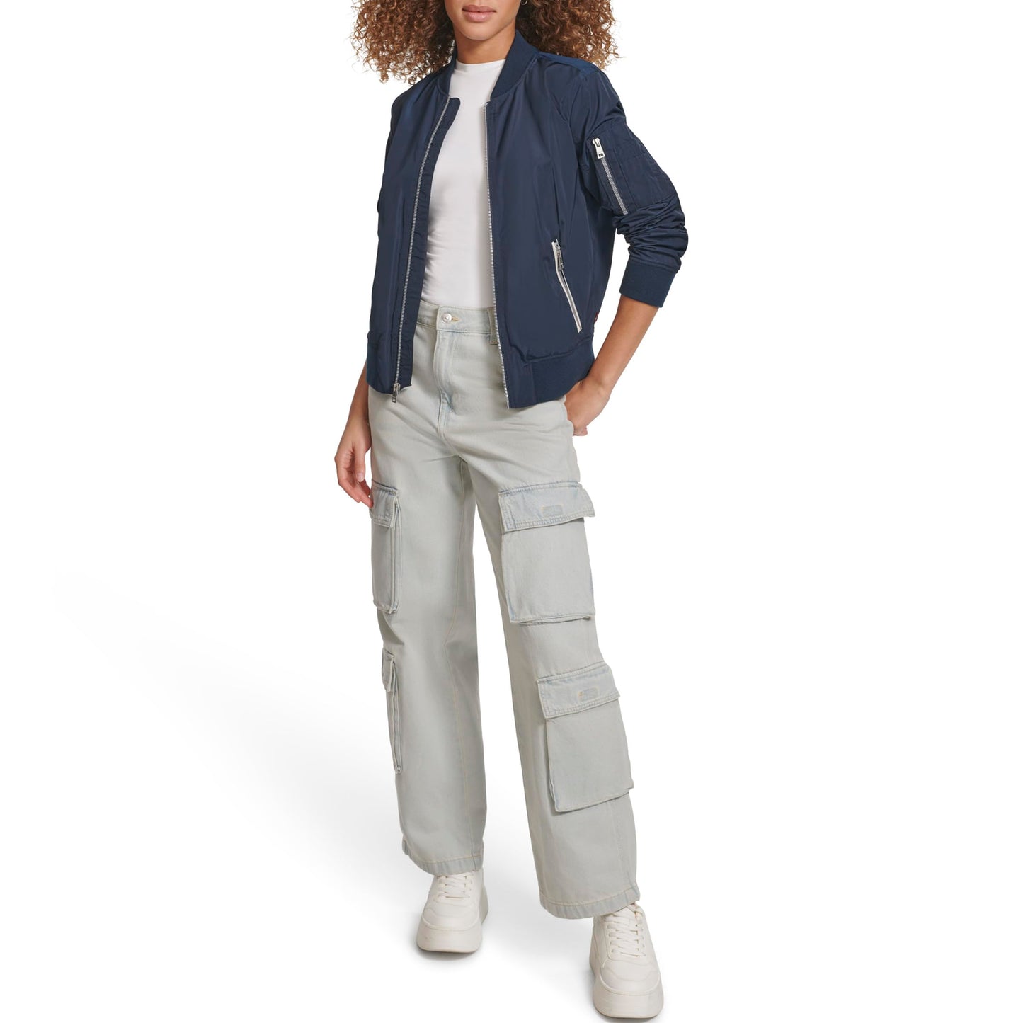 Levi's® Flight Bomber Jacket Navy MD