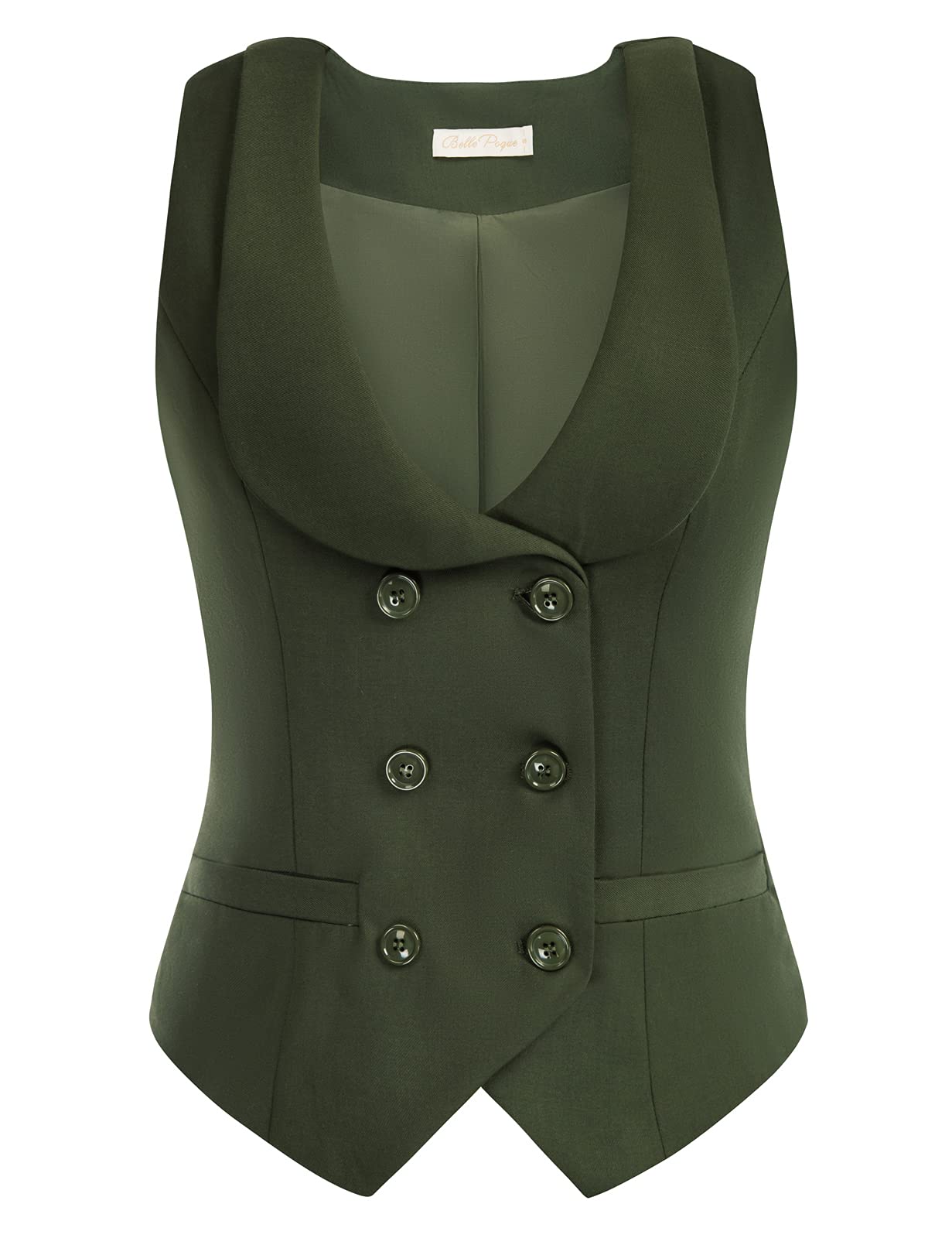 Belle Poque Womens Plus Size Waistcoat Vest Vintage Steampunk Dress Jacket Waistcoat Suit,2XL