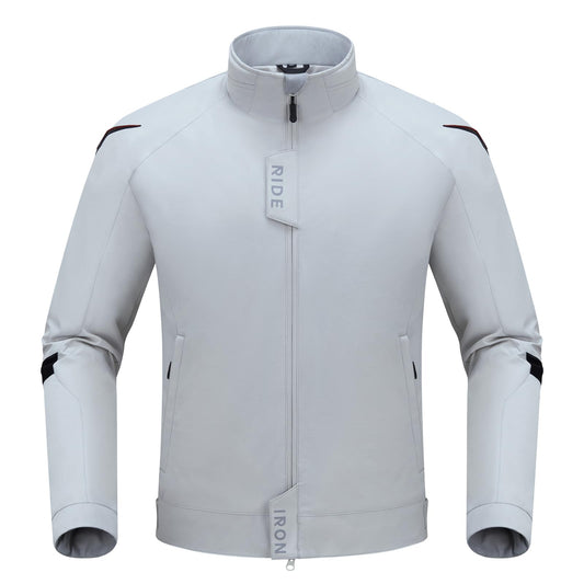 RIDEIRON Motorcycle Riding Jacket Waterproof for Men All Season