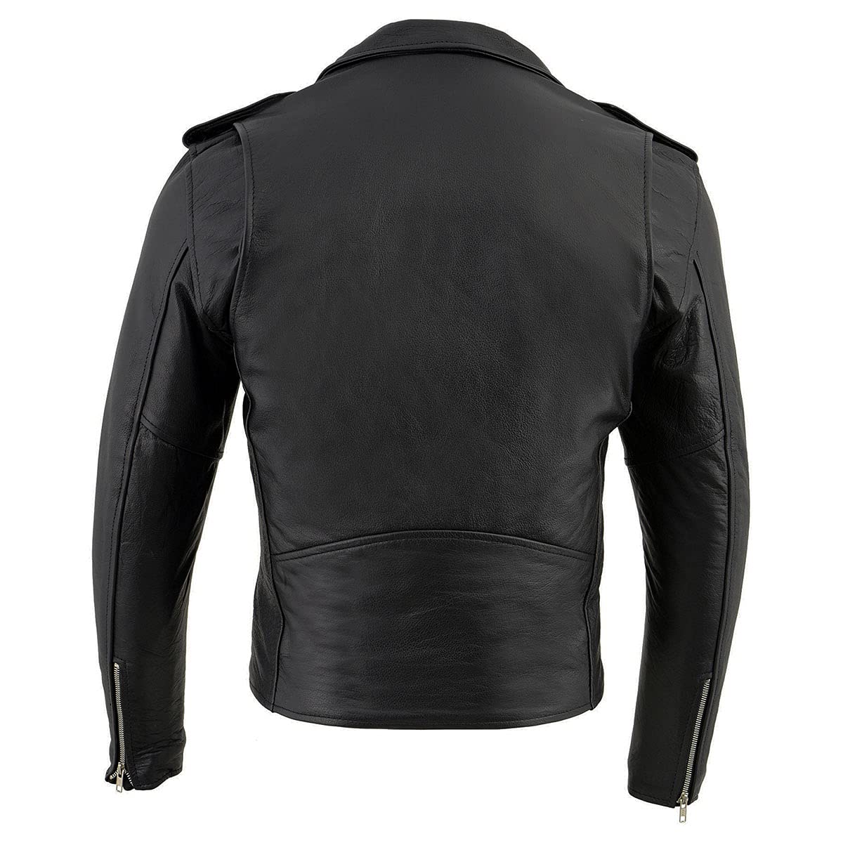 Milwaukee LKM1781-BLK-L Men's Motorcycle Jacket (Black, Large)