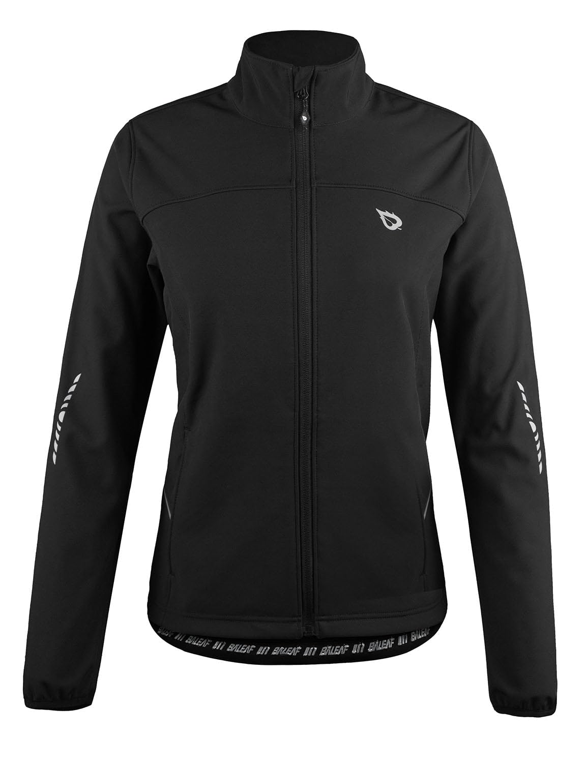 baleaf Women's Cycling Jacket Windproof Thermal Running Gear Black XL