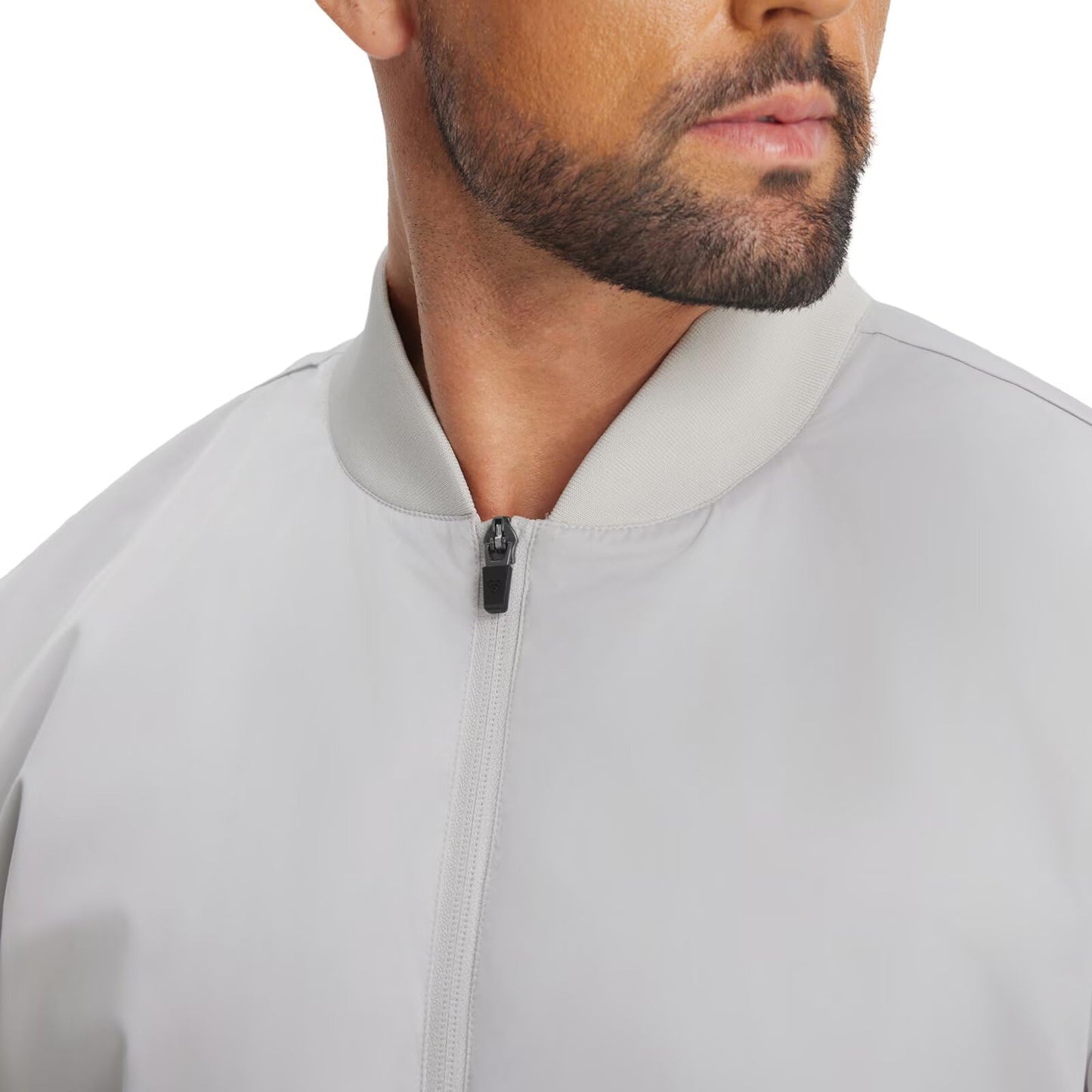 M MAELREG Lightweight Bomber Jacket Men Windproof Casual Flight Varsity Golf Jackets Spring Fall Zip Up Coat