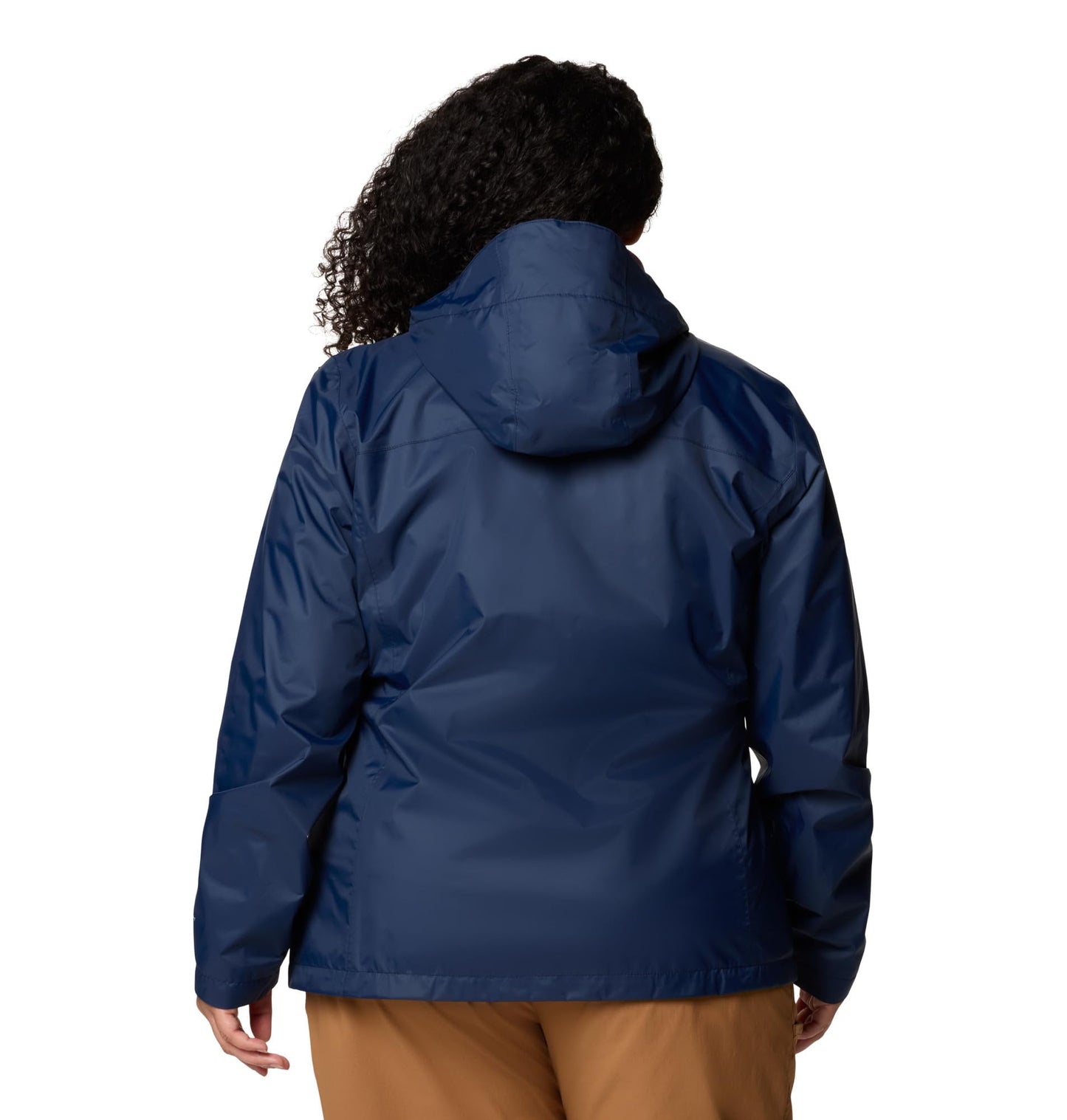 Columbia Womens Arcadia II Waterproof Rain Jacket, Collegiate Navy, Medium