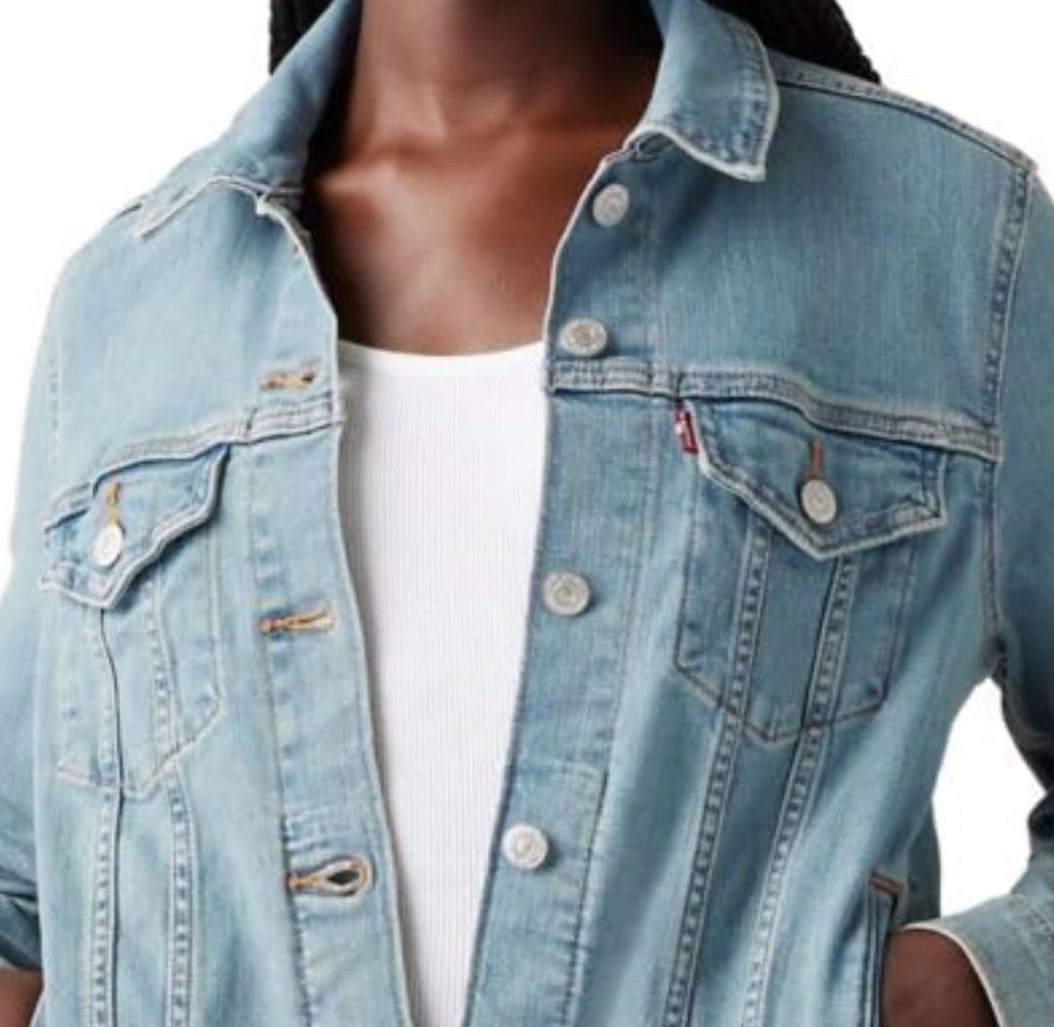 Levi's Women's Original Trucker Jacket, Jeanie, Large