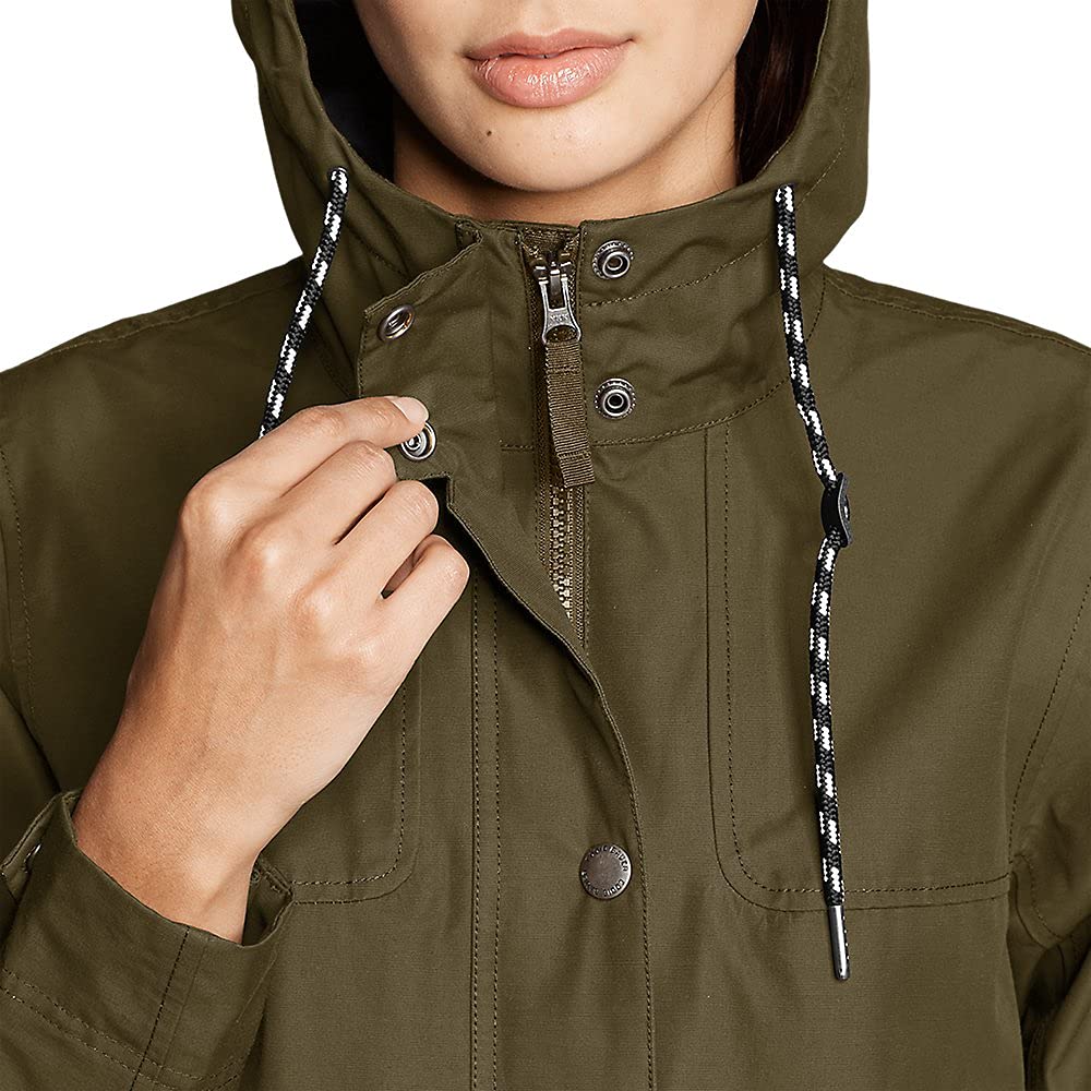 Eddie Bauer Women's Charly Parka, Black, Medium
