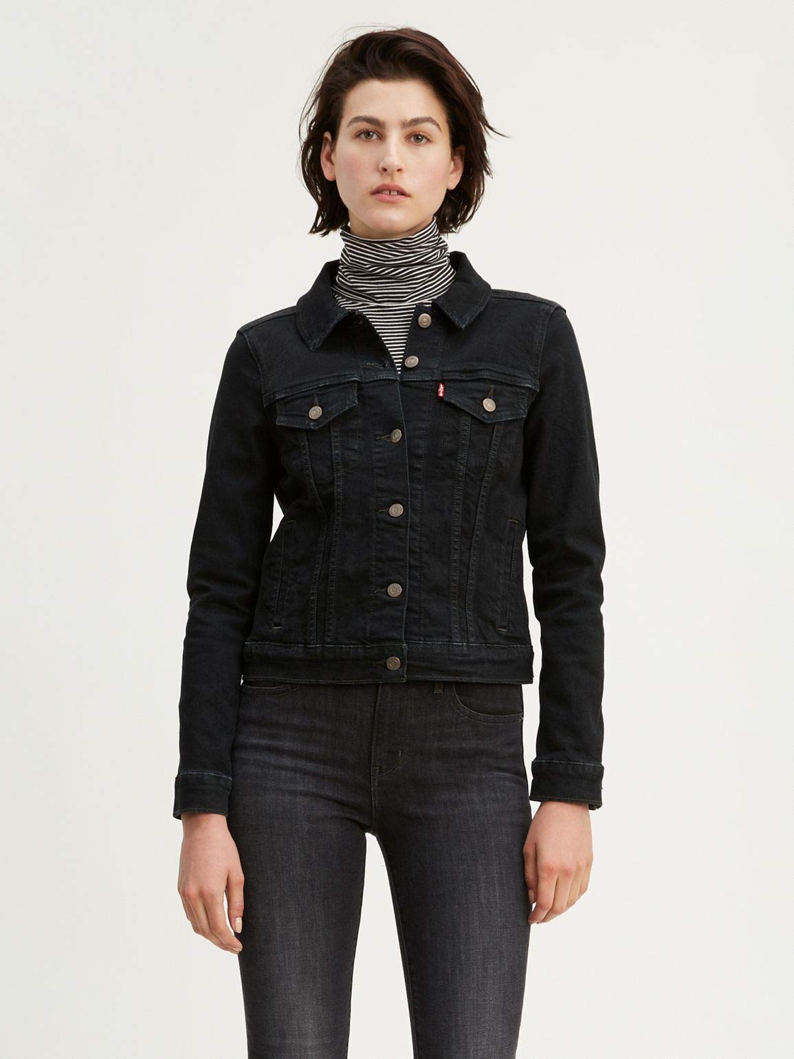 Levi's®, Women's, Original Trucker, Black Air, X-Small