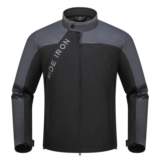 RIDEIRON Motorcycle Jacket for Men CE2 level Armors All Season