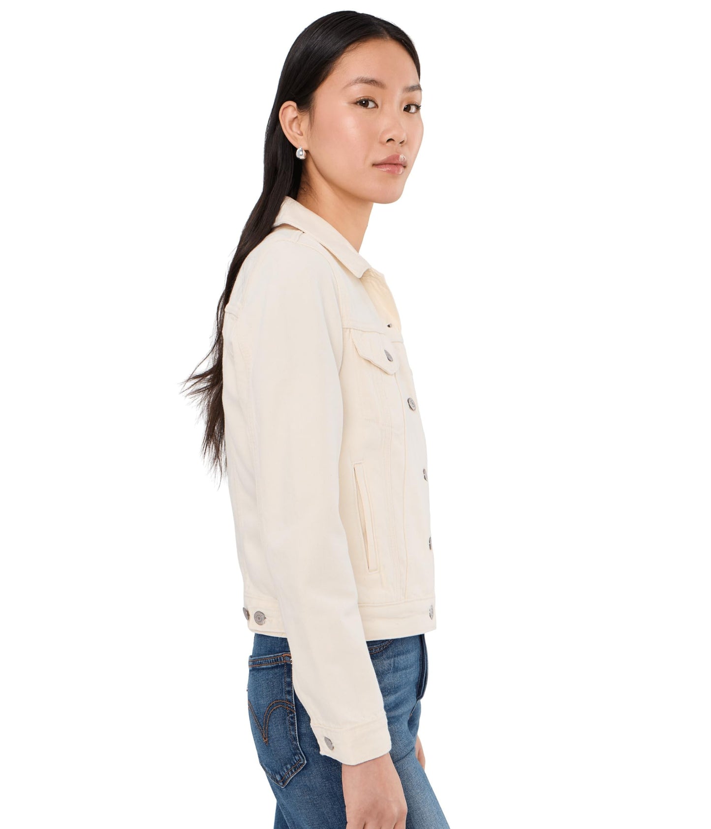 Levi's®, Women's, Original Trucker, Blank Impact, X-Small