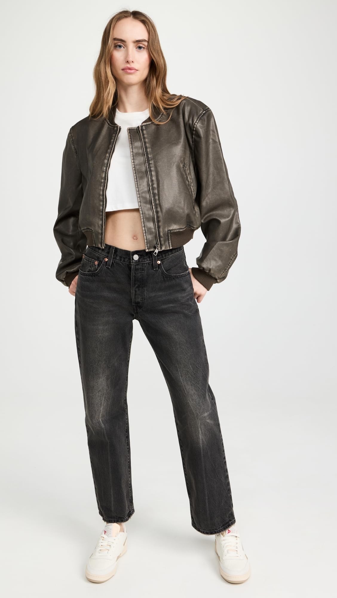 Lioness Women's Allure Bomber, Charcoal, XS
