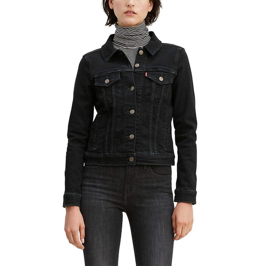 Levi's®, Women's, Original Trucker, Black Air, X-Small