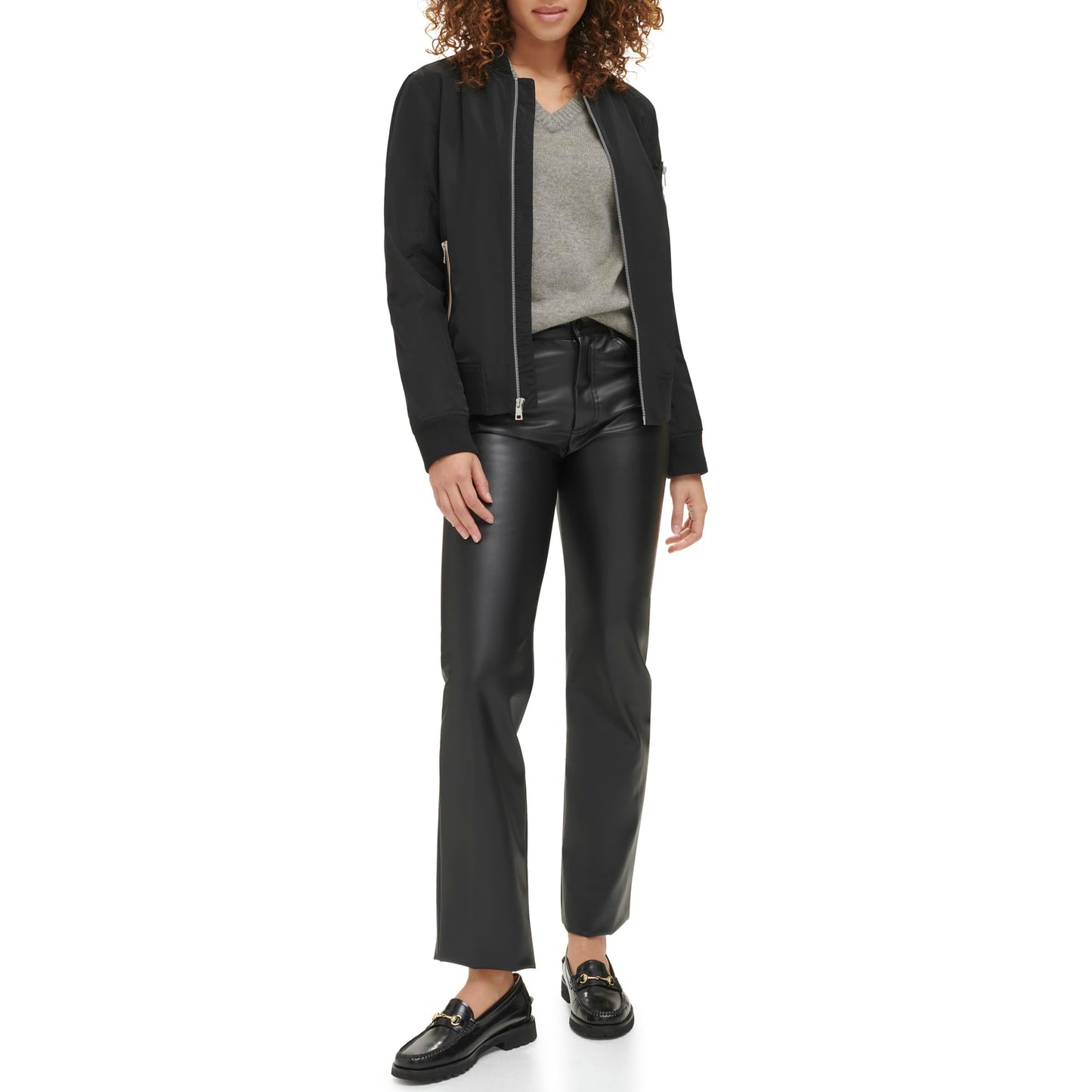 Levi's Melanie Newport Bomber Jacket, Black, 2XL