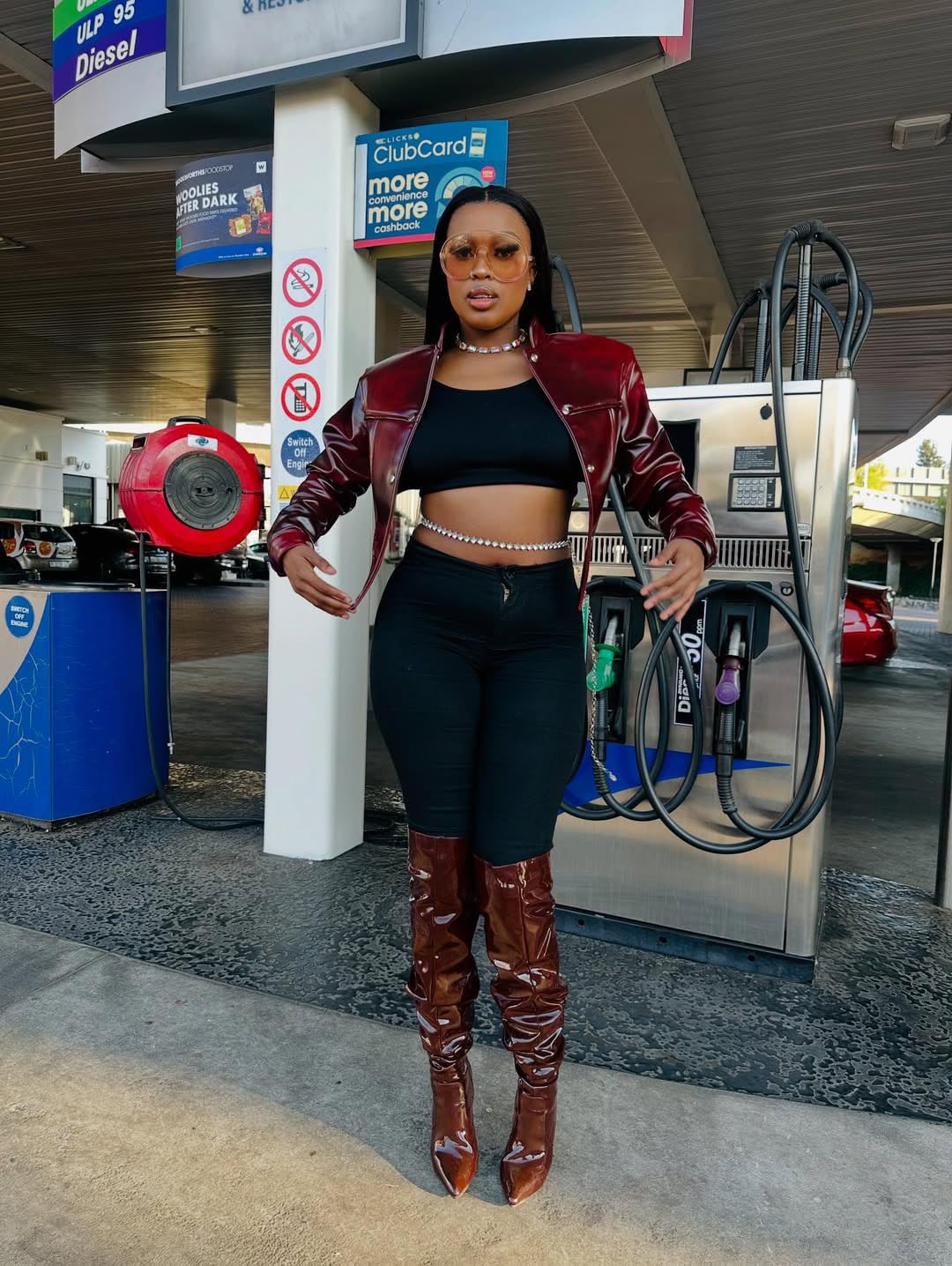 REASERAL Faux Leather Jacket for Women Buttons Cropped Jacket Bomber Motorcycle Short Jacket Sexy PU Jacket