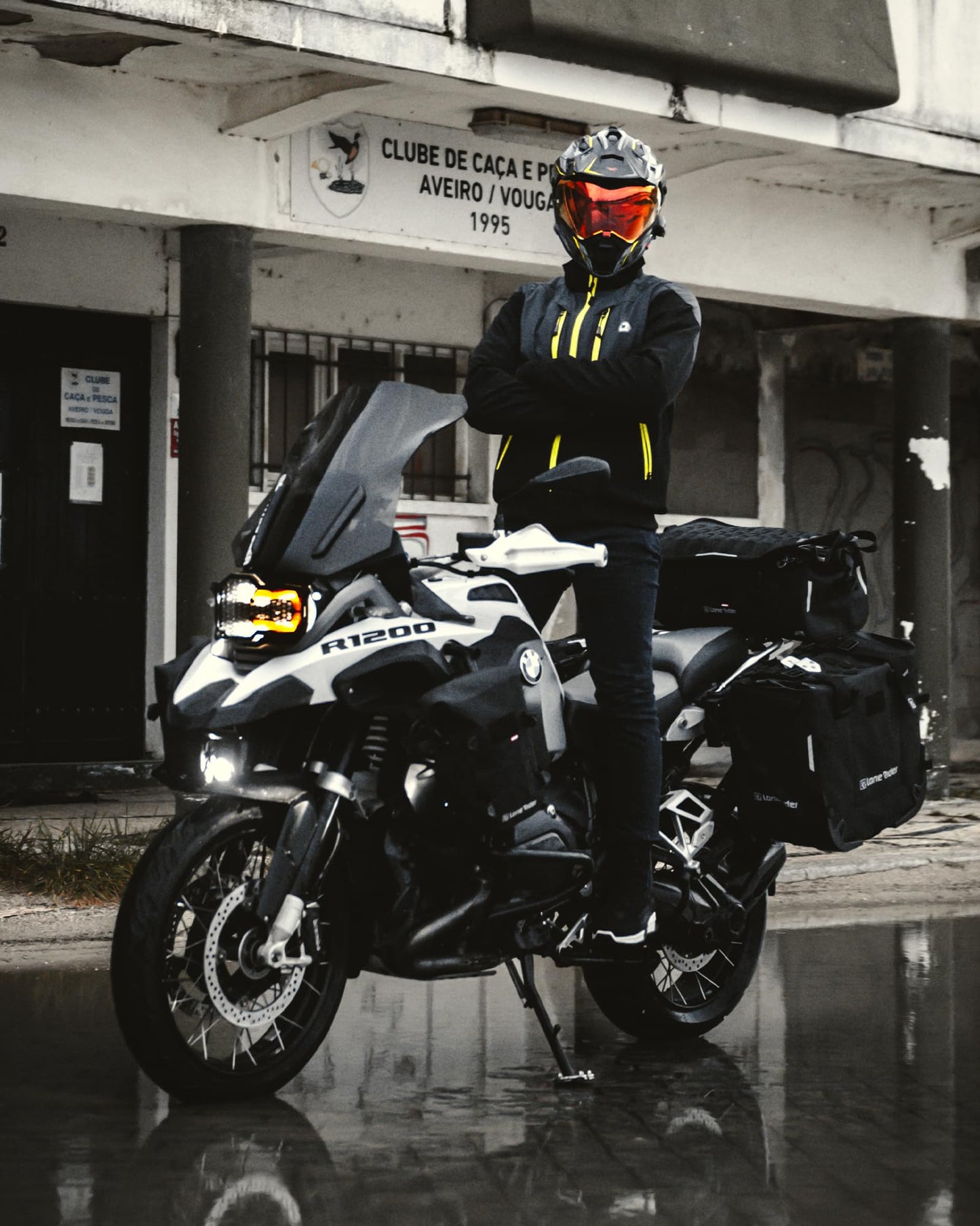 BORLENI Motorcycle Jacket Men with Hood CE Approved