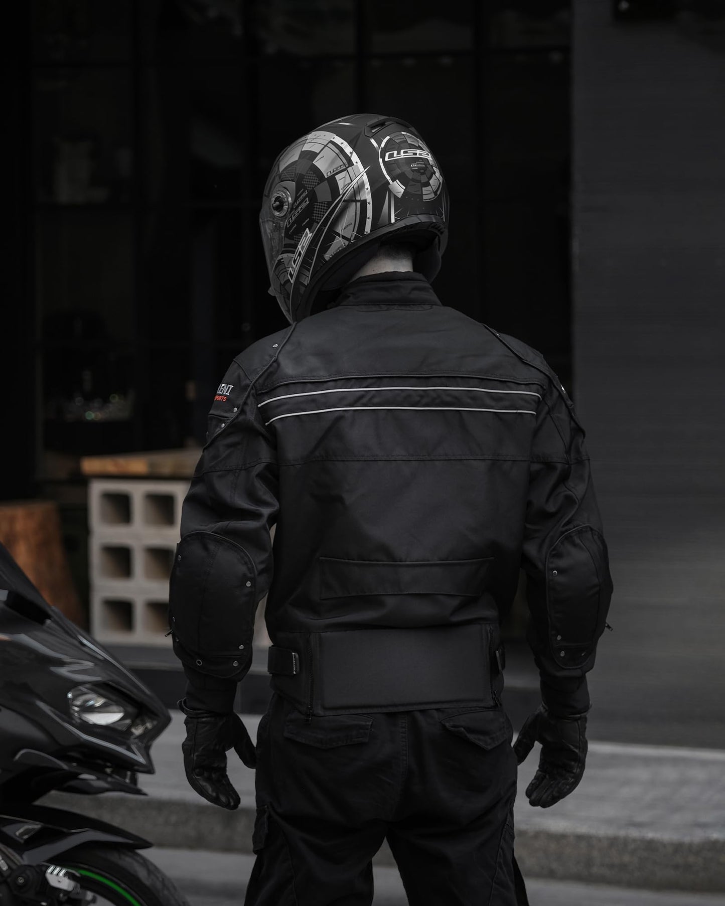 BORLENI Motorcycle Jacket Motorbike Riding Jacket Windproof Motorcycle Full Body Protective Gear CE Armor All Season
