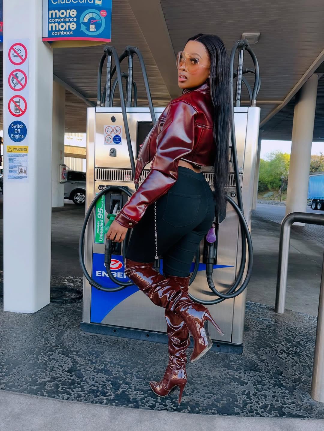 REASERAL Faux Leather Jacket for Women Buttons Cropped Jacket Bomber Motorcycle Short Jacket Sexy PU Jacket
