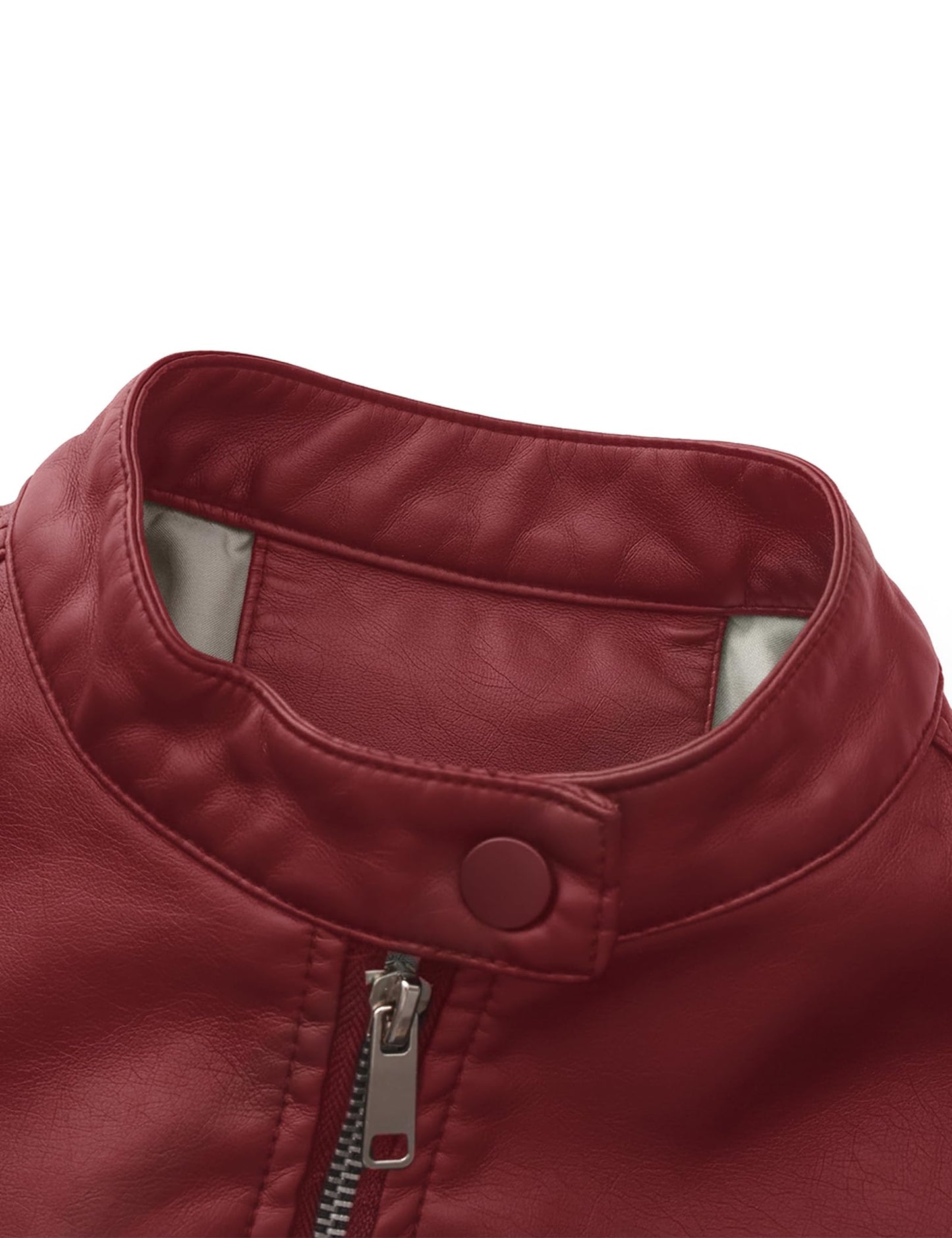 Arkgene Leather Jacket Women Faux Leather Jackets Motorcycle Biker Bomber Outwear Coat