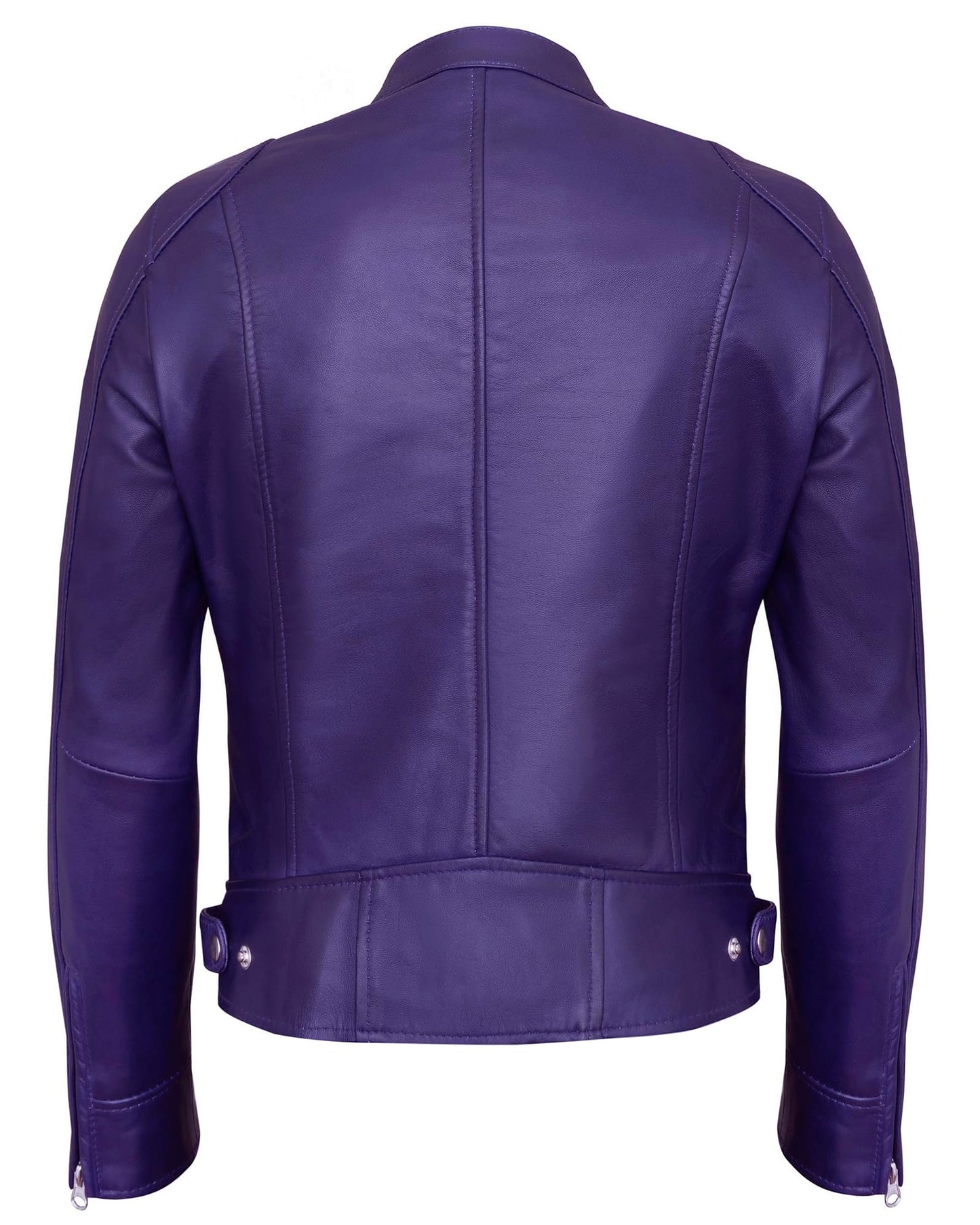 UrbanFocal Purple Leather Jacket Women Outerwear | [101008002] Prpl Ddge, S