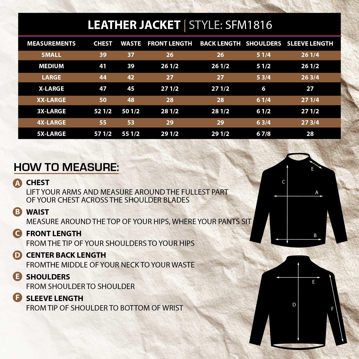 Milwaukee Leather Men’s Copperline Black Leather Moto Café Racer Jacket, Stand Collar, 6 Pockets - SFM1816