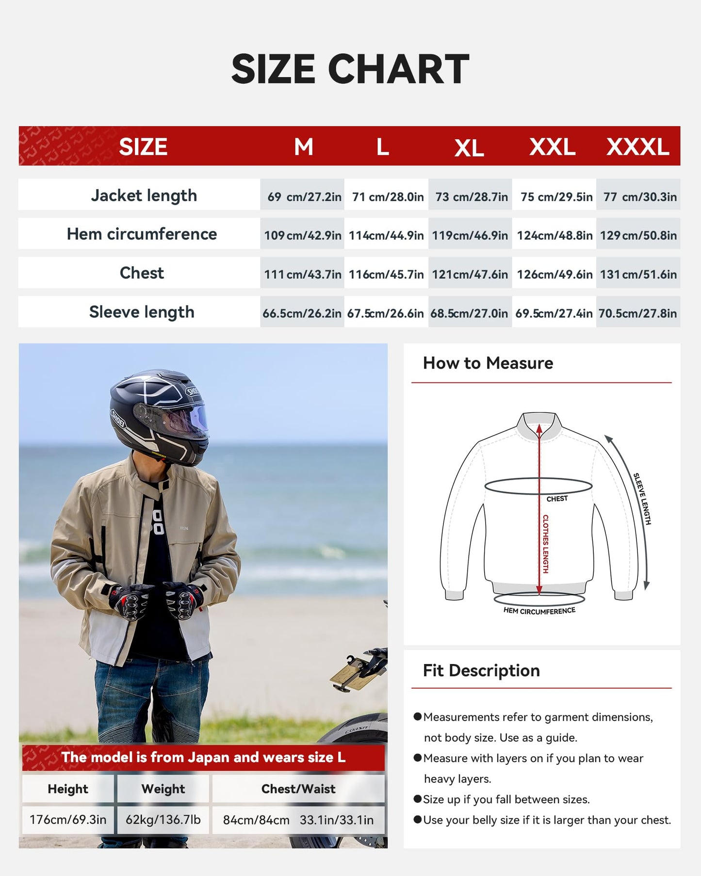 RIDEIRON Summer Motorcycle Riding Jacket with CE Armor
