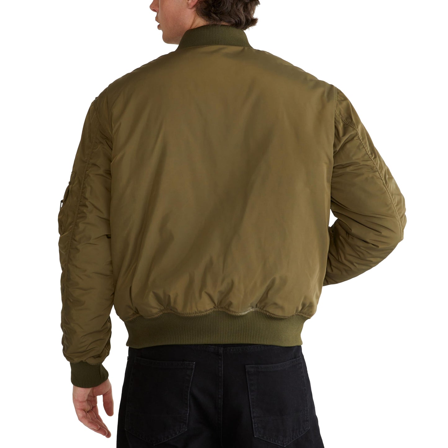 FLIGHT BOMBER JACKET, OLIVE NIGHT, M