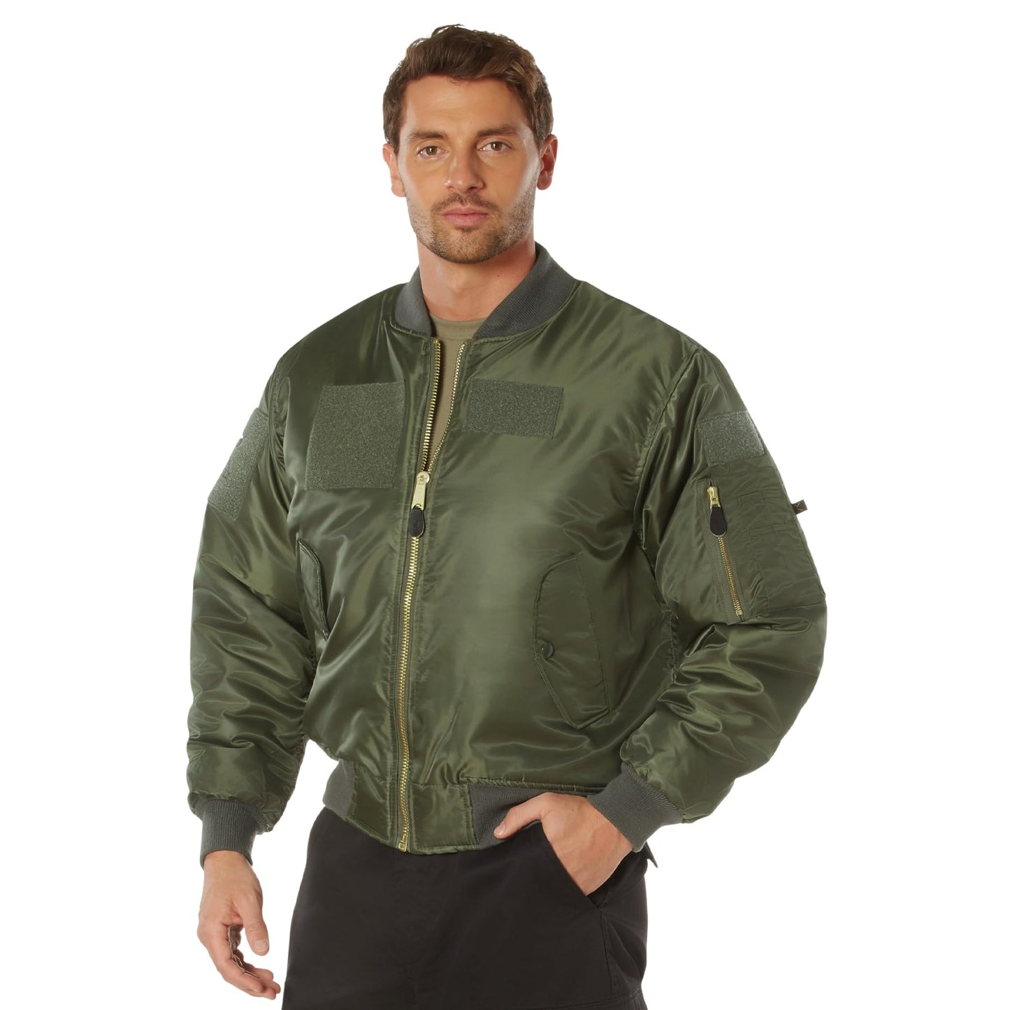 Rothco 7240: Ma-1 Flight Jacket with Patches