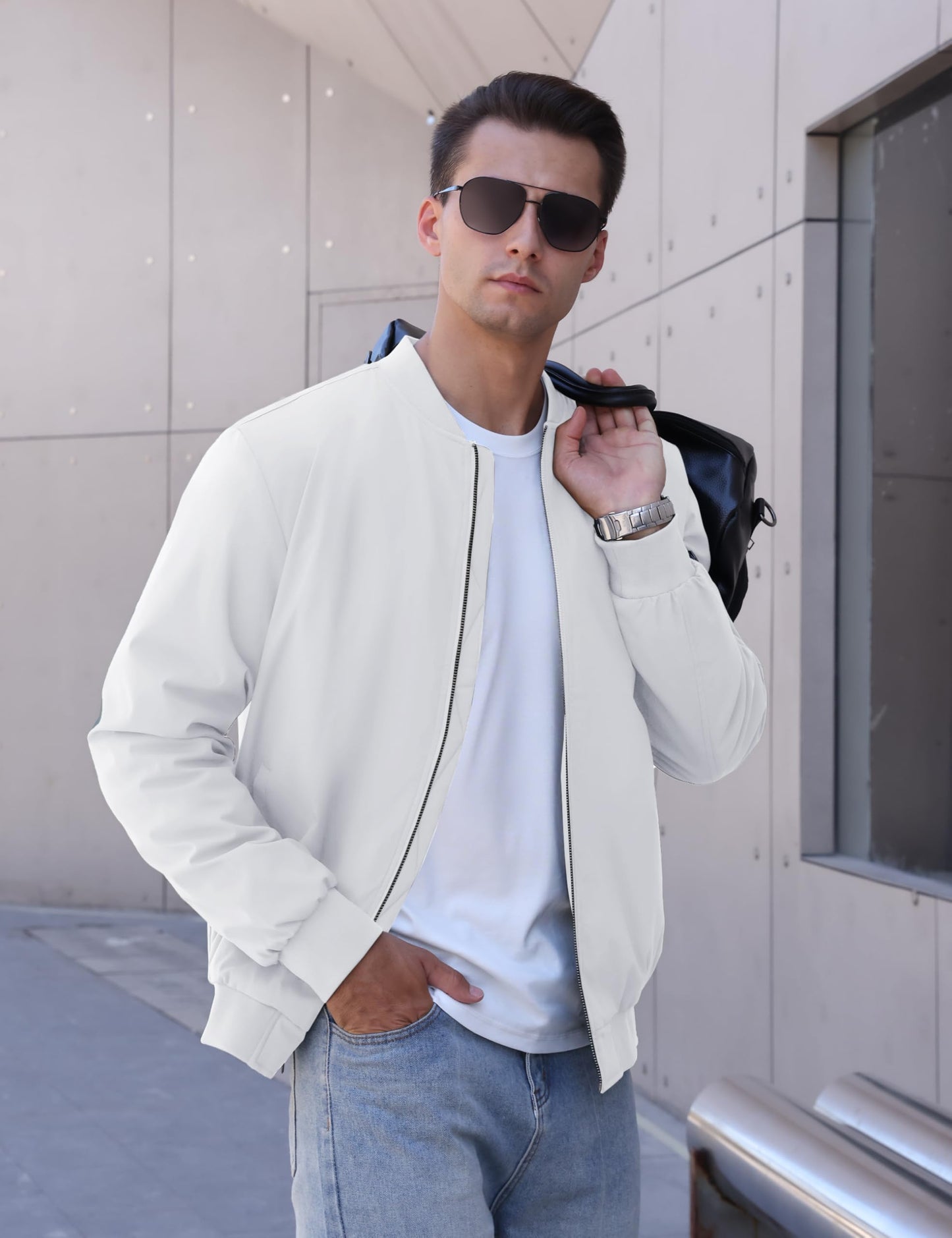TACVASEN Mens Jacket Water-Resistant Fleece Winter Coat for Outdoor Wear