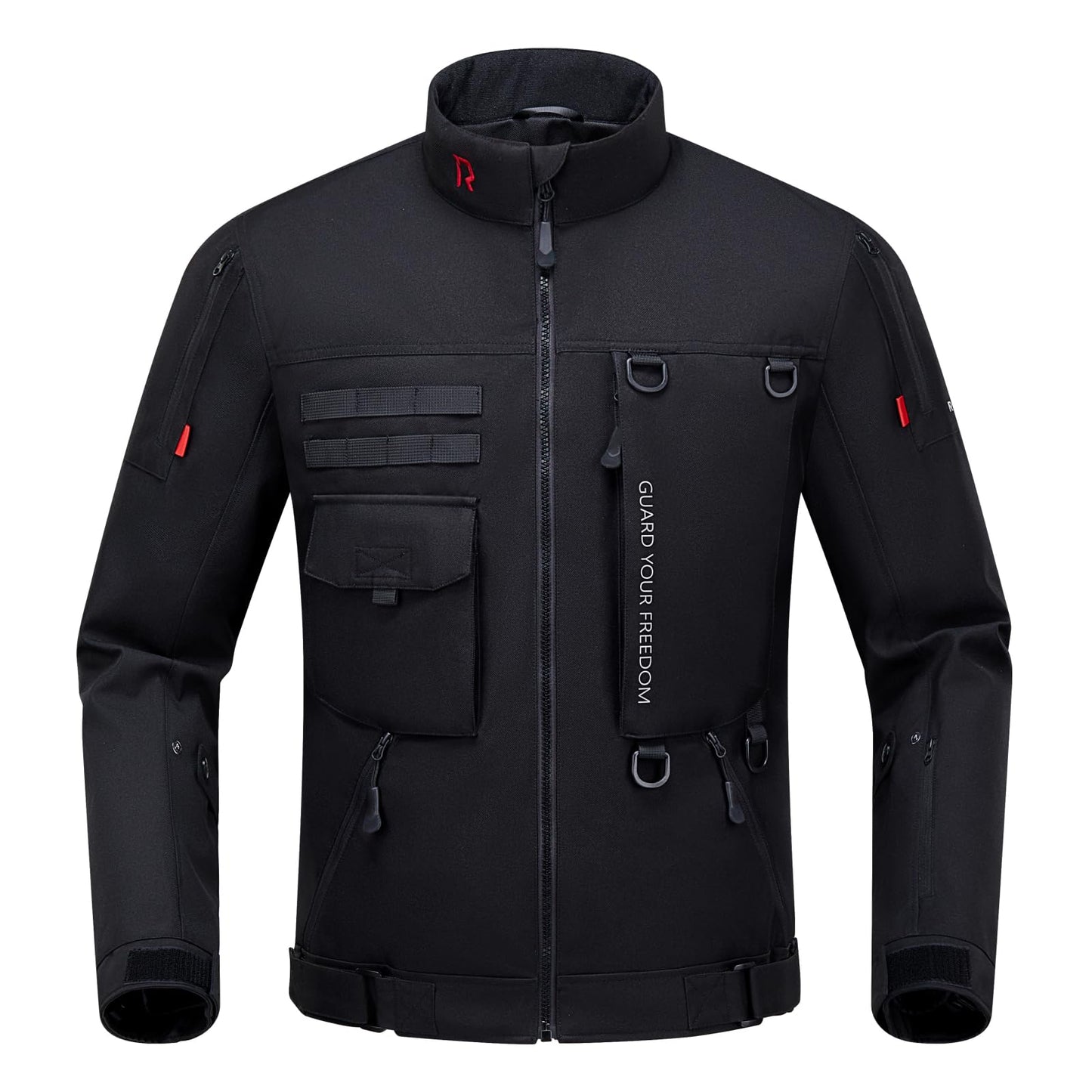 RIDEIRON Motorcycle Riding Jacket for Men, CE Certified