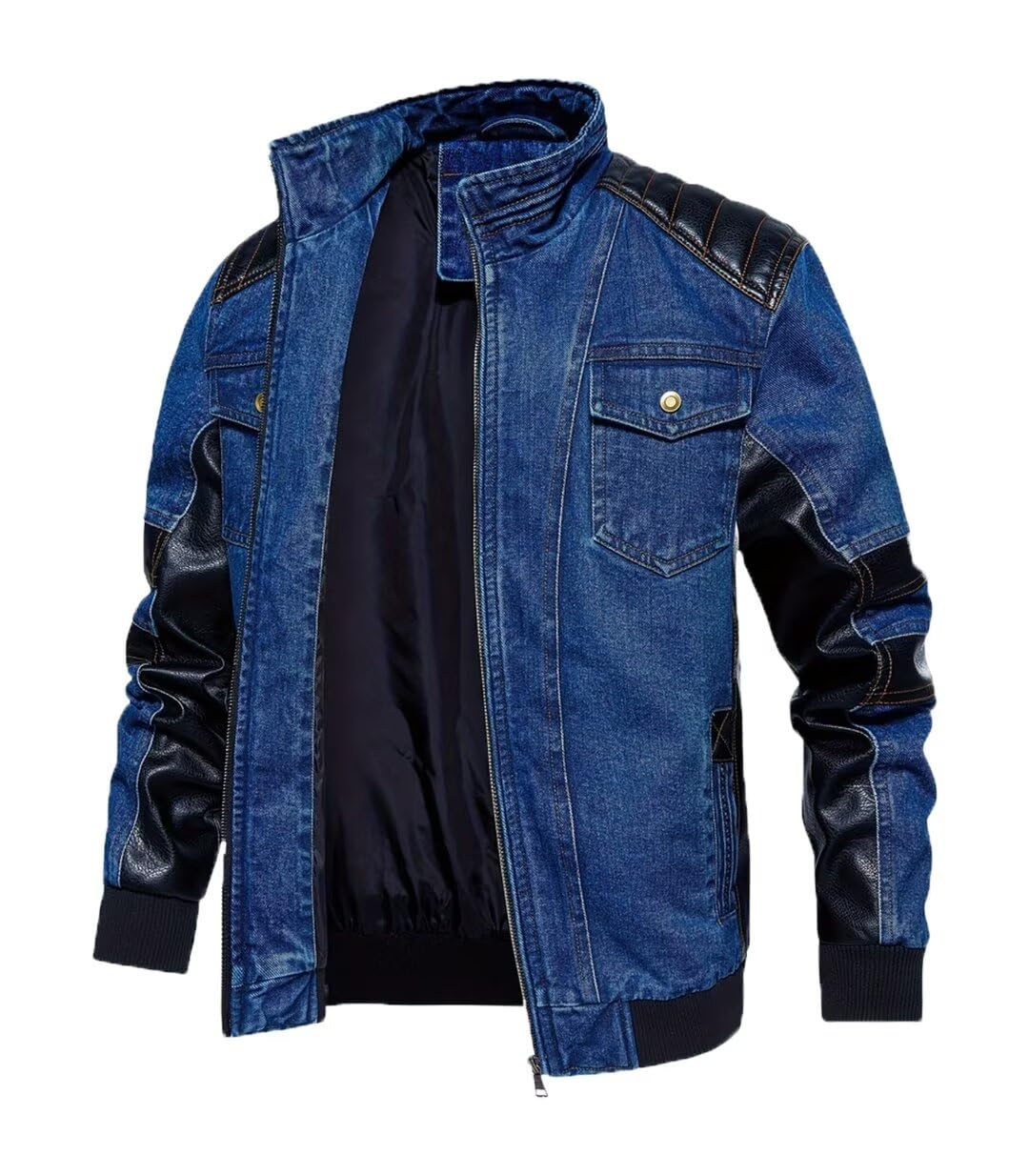 INVACHI Jean Jacket, Denim Jacket, Denim Coat, Biker Jackets，Trucker Jackets，Motorcycle Jacket