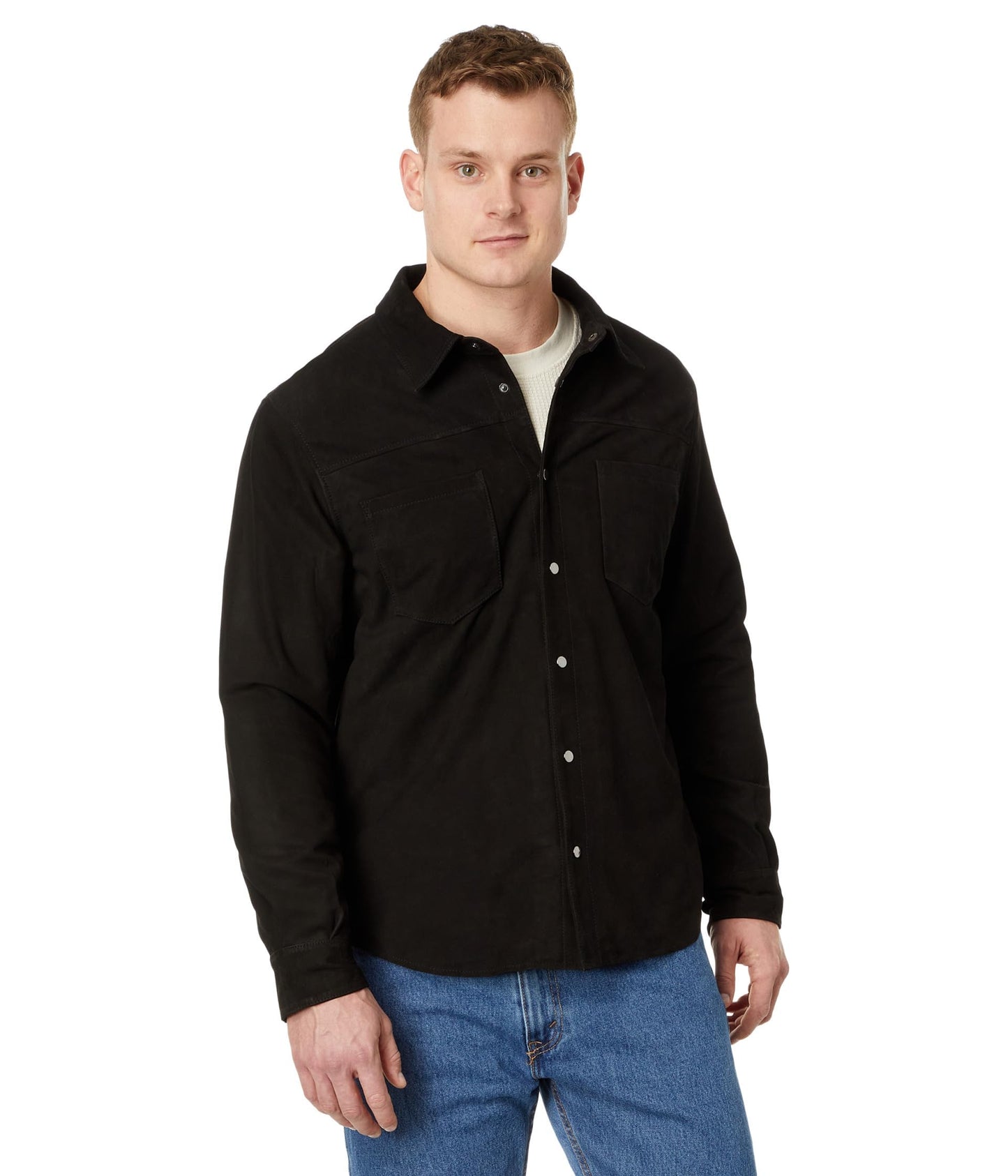 Blank NYC Mens Rock Solid Black Medium