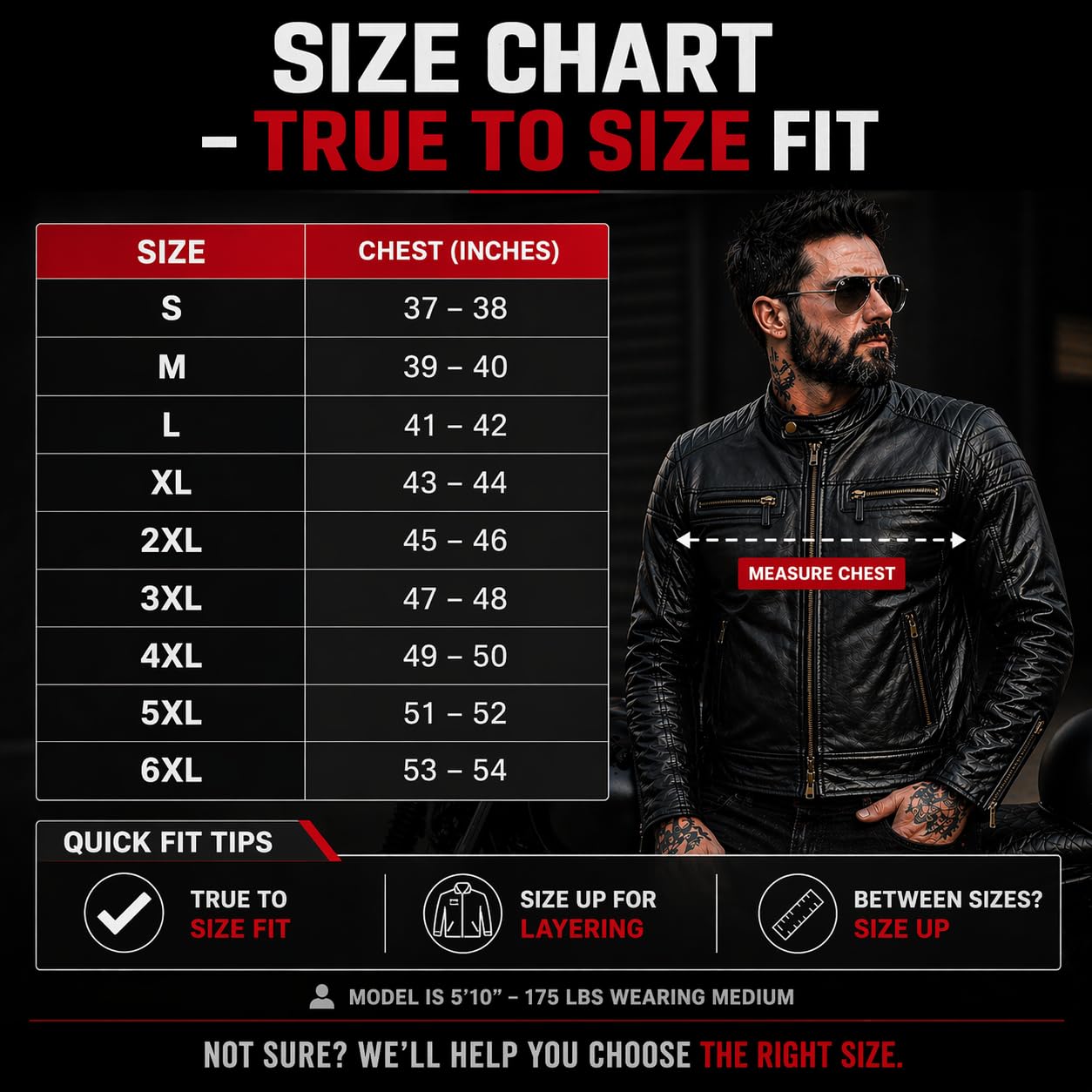 BTR BORN TO RACE Men's Motorbike Leather Jacket Distress Zip Up Bikers Riding Protection Motorcycle Leather Jackets (US, Alpha, Medium, Regular, Regular, Natural Black-Jacket)