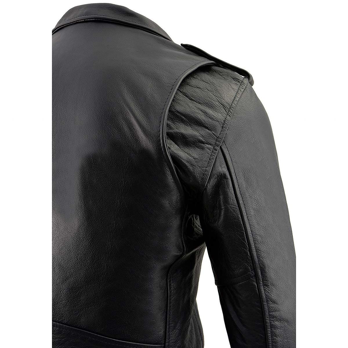 Milwaukee LKM1781-BLK-L Men's Motorcycle Jacket (Black, Large)