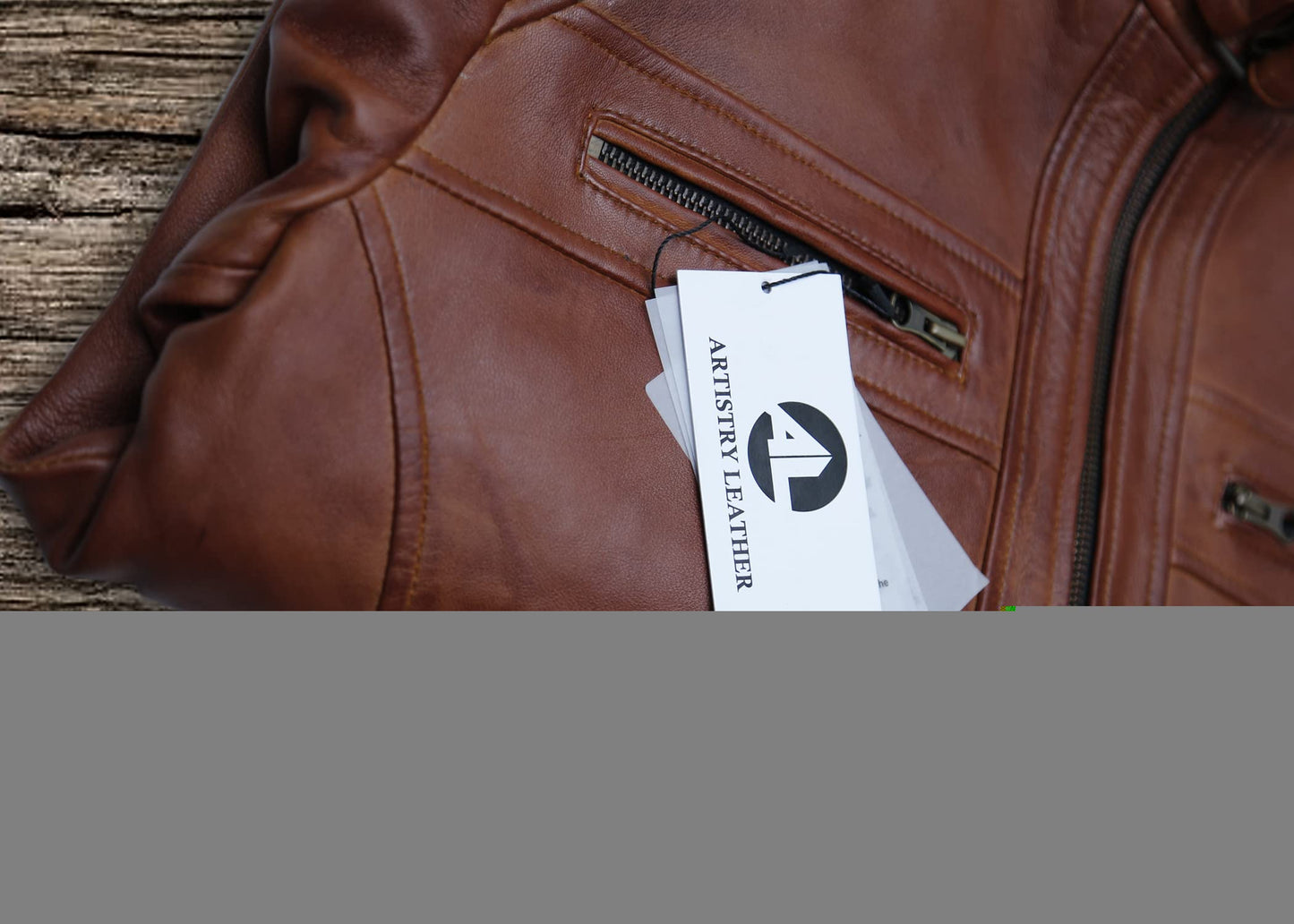 Mens Genuine Leather Biker Jacket Black | Vintage Brown Distressed Lambskin Motorcycle Jackets for Men (Wax Brown, Large)