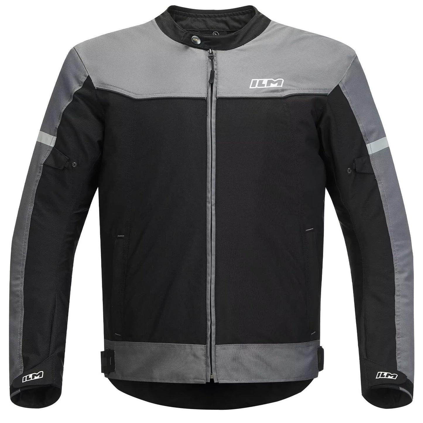 ILM Motorcycle Jacket with CE Armor Detachable Waterproof Liner Dual Sport All Season Riding for Men JF3