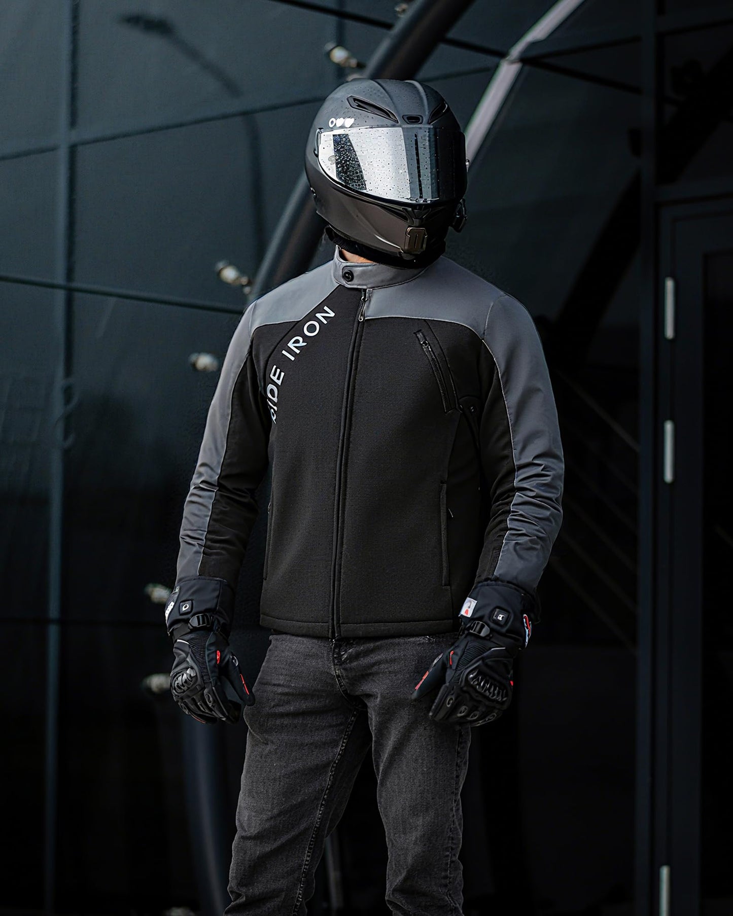 RIDEIRON Motorcycle Jacket for Men CE2 level Armors All Season