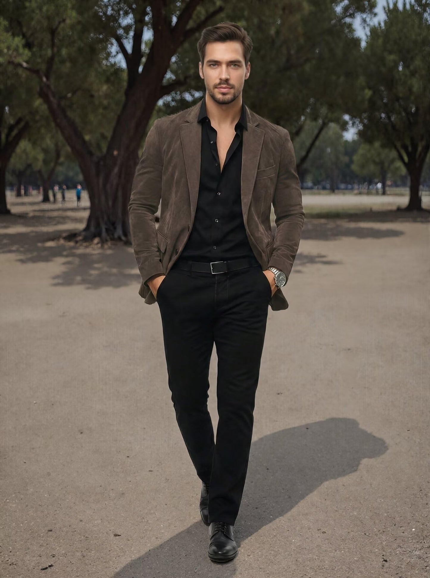 Suede Blazer for Men Grape Retro Mens Blazer Suede Suit Jacket for Mens Jacket Men Casual Blazers Faux Leather Business Wedding Prom XXL