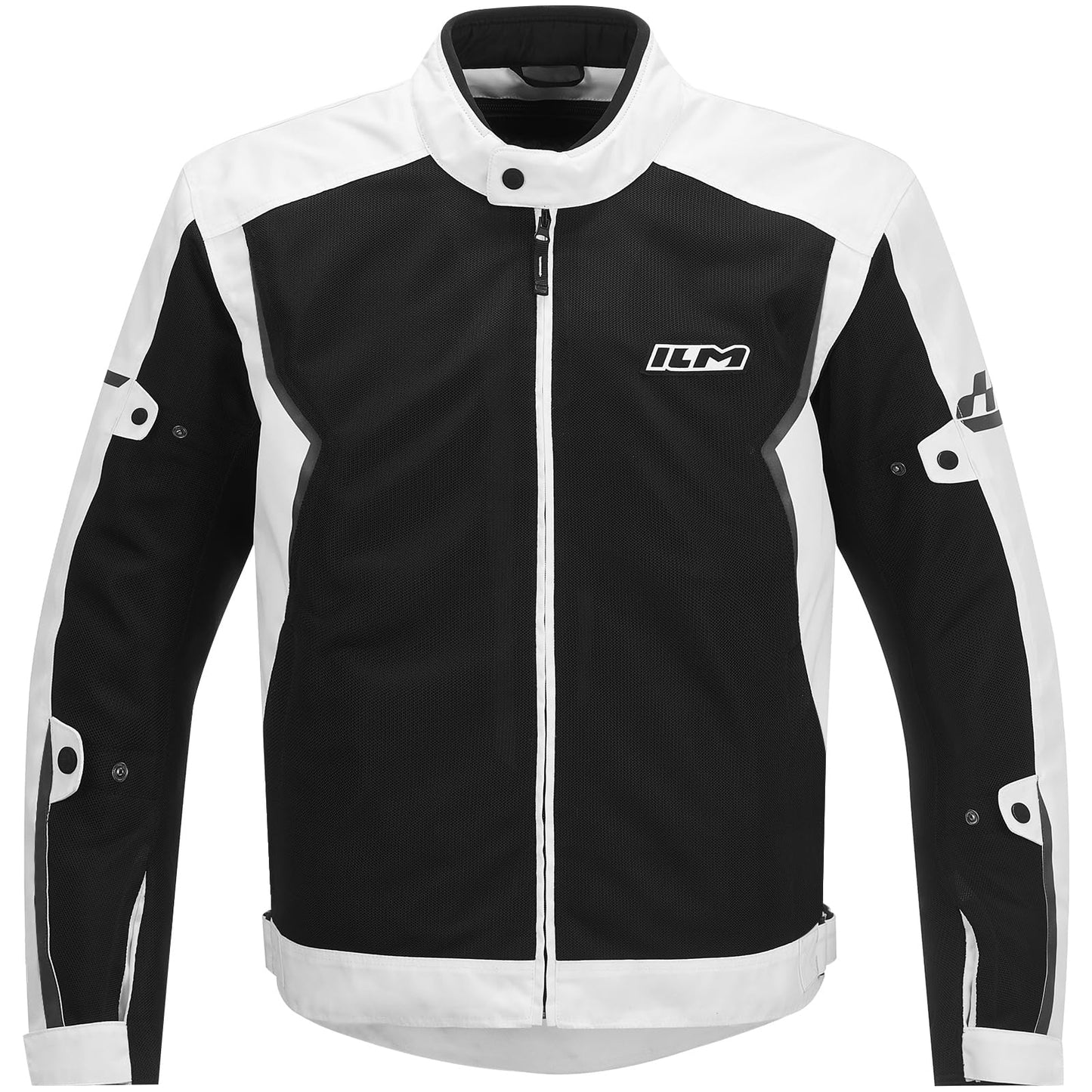ILM Motorcycle Mesh Jacket with CE Armor for Men Model JM3