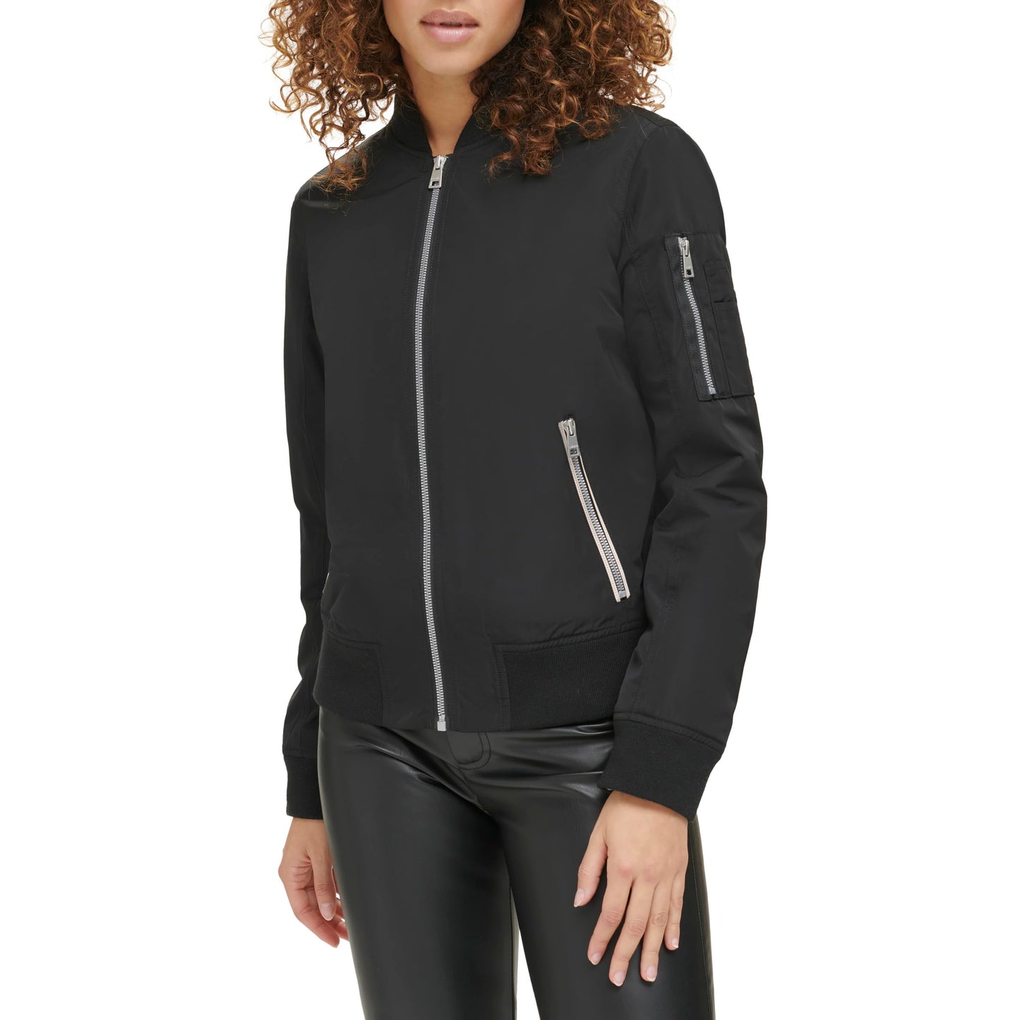 Levi's Melanie Newport Bomber Jacket, Black, 2XL