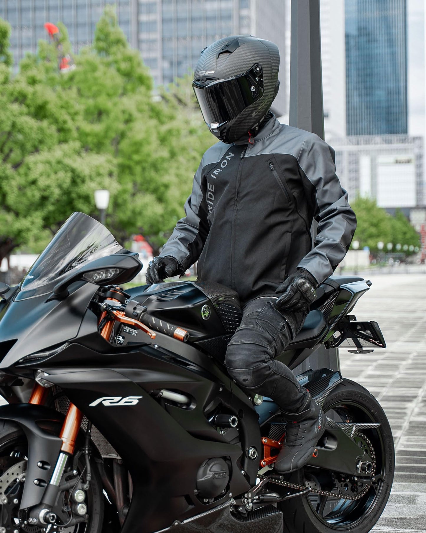 RIDEIRON Motorcycle Jacket for Men CE2 level Armors All Season